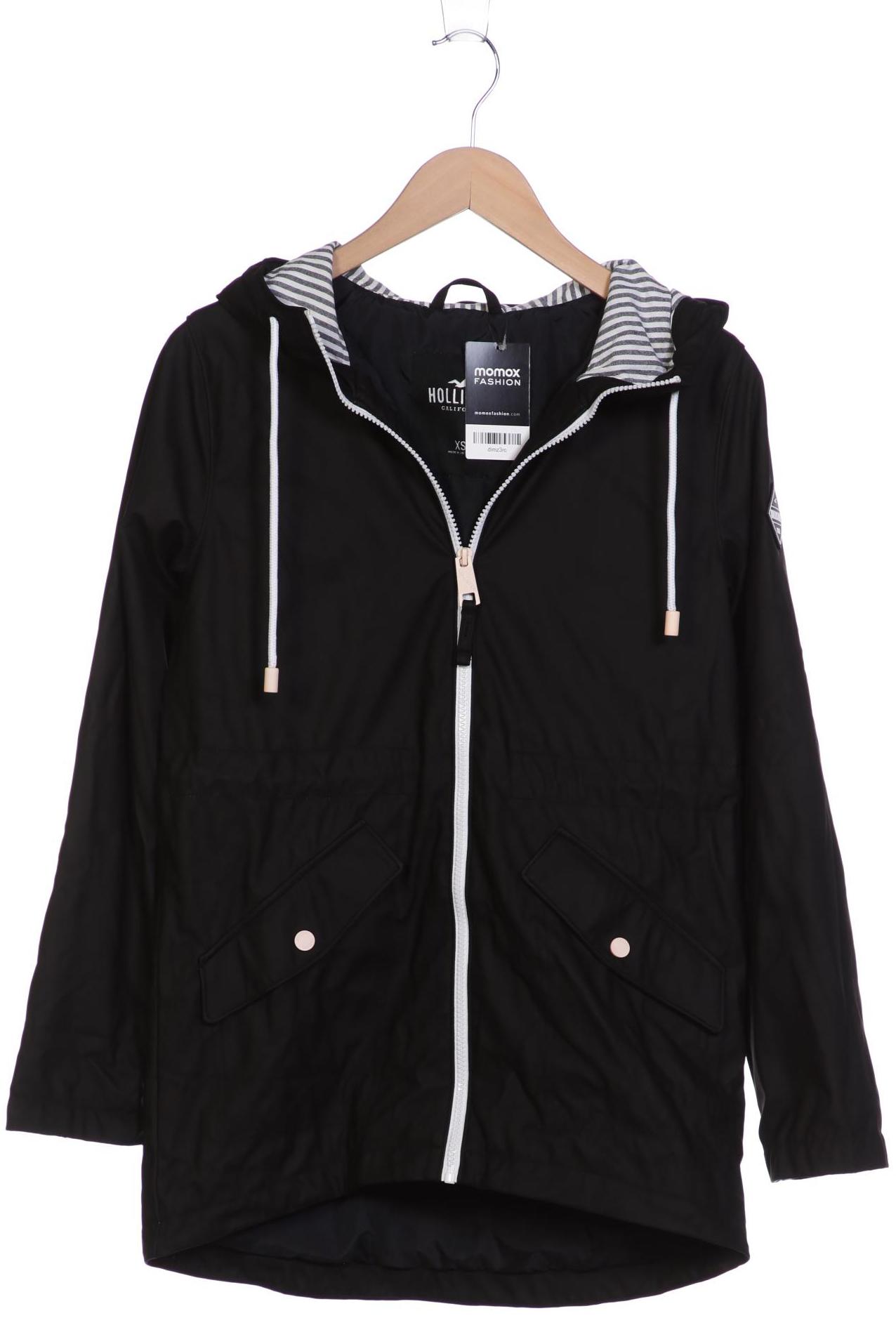 

Hollister Damen Jacke, schwarz