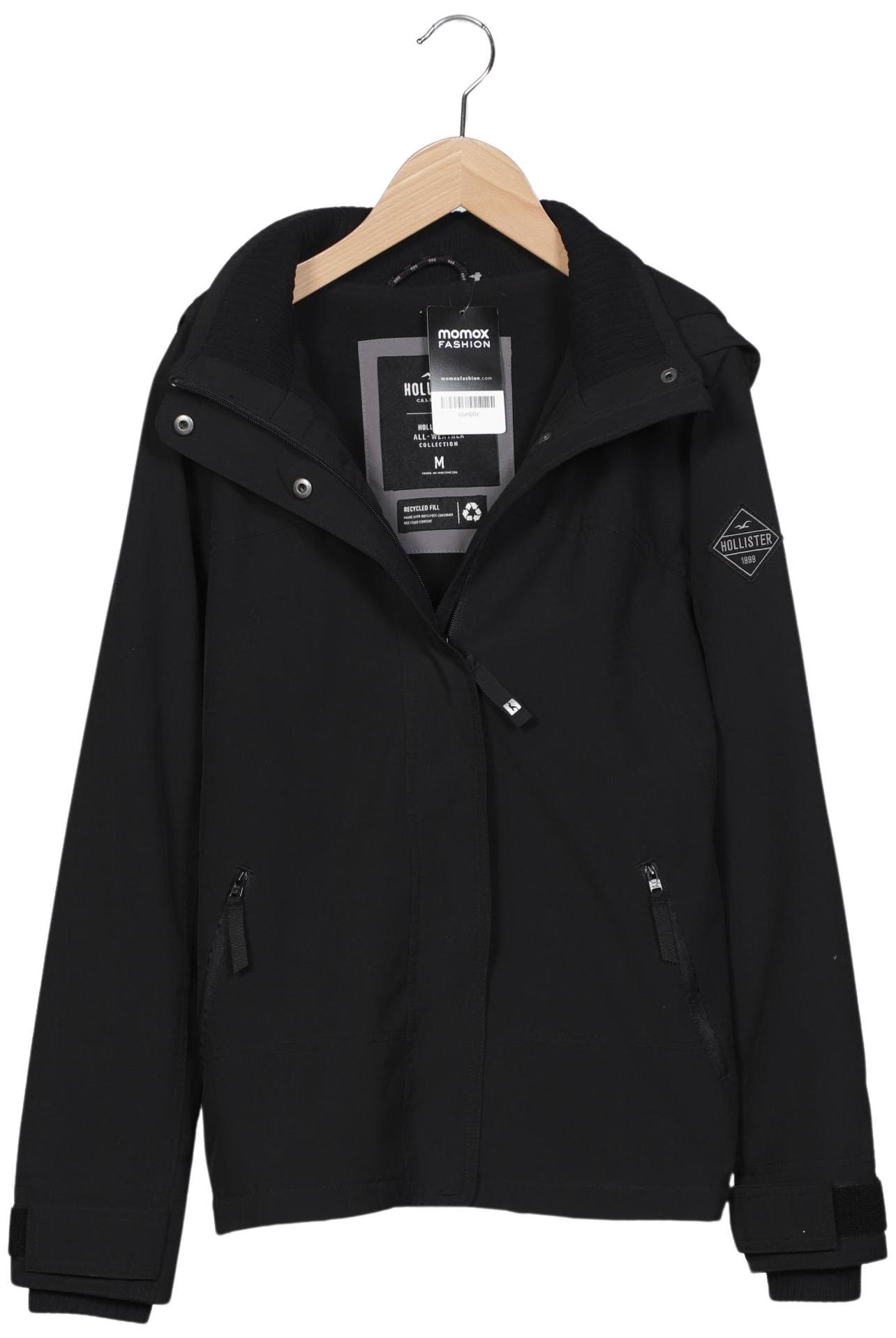 

Hollister Damen Jacke, schwarz, Gr. 38
