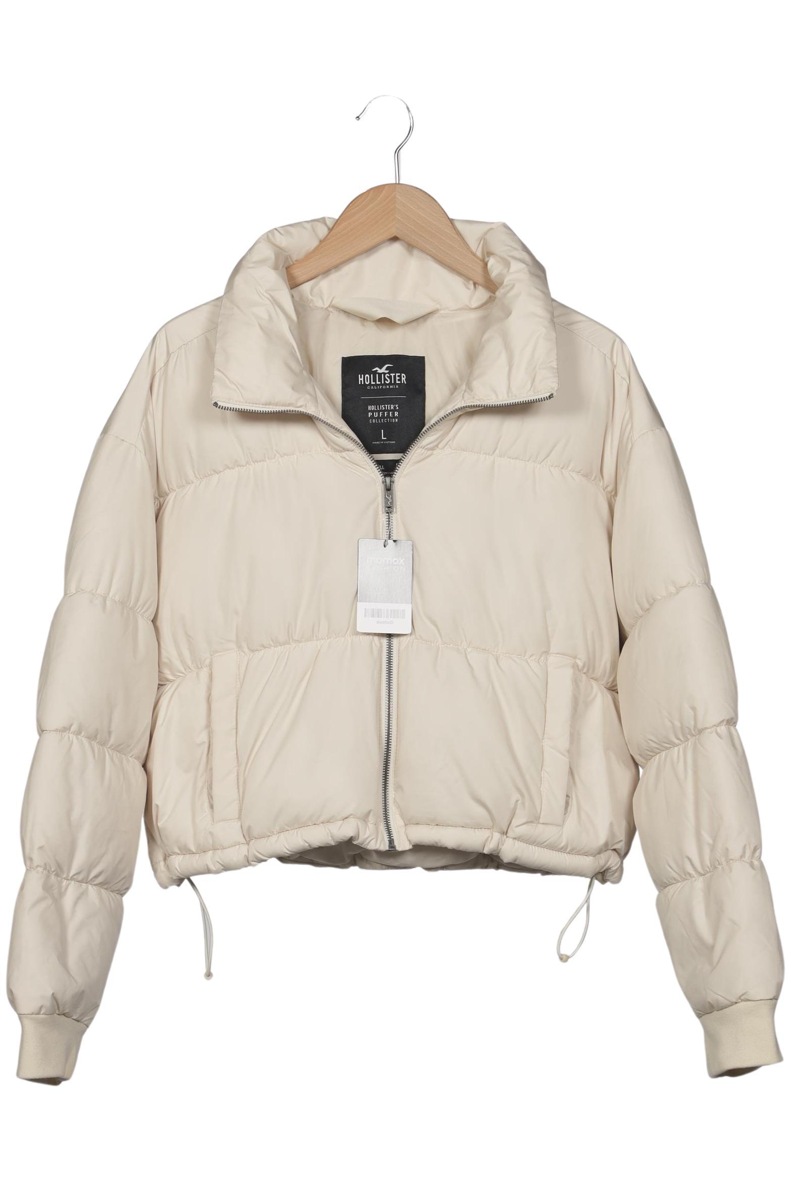 

Hollister Damen Jacke, cremeweiß, Gr. 42