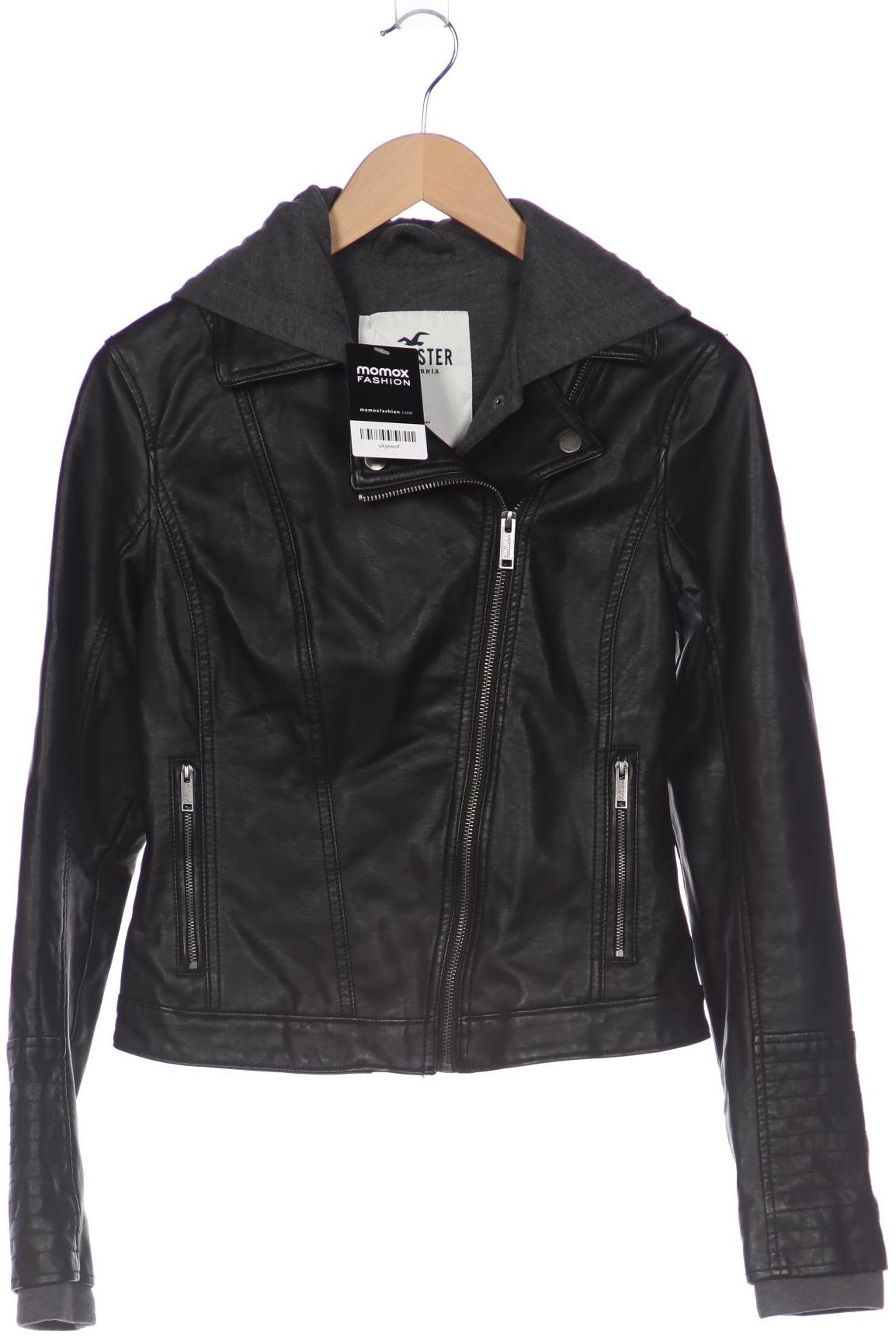 

Hollister Damen Jacke, schwarz, Gr. 36