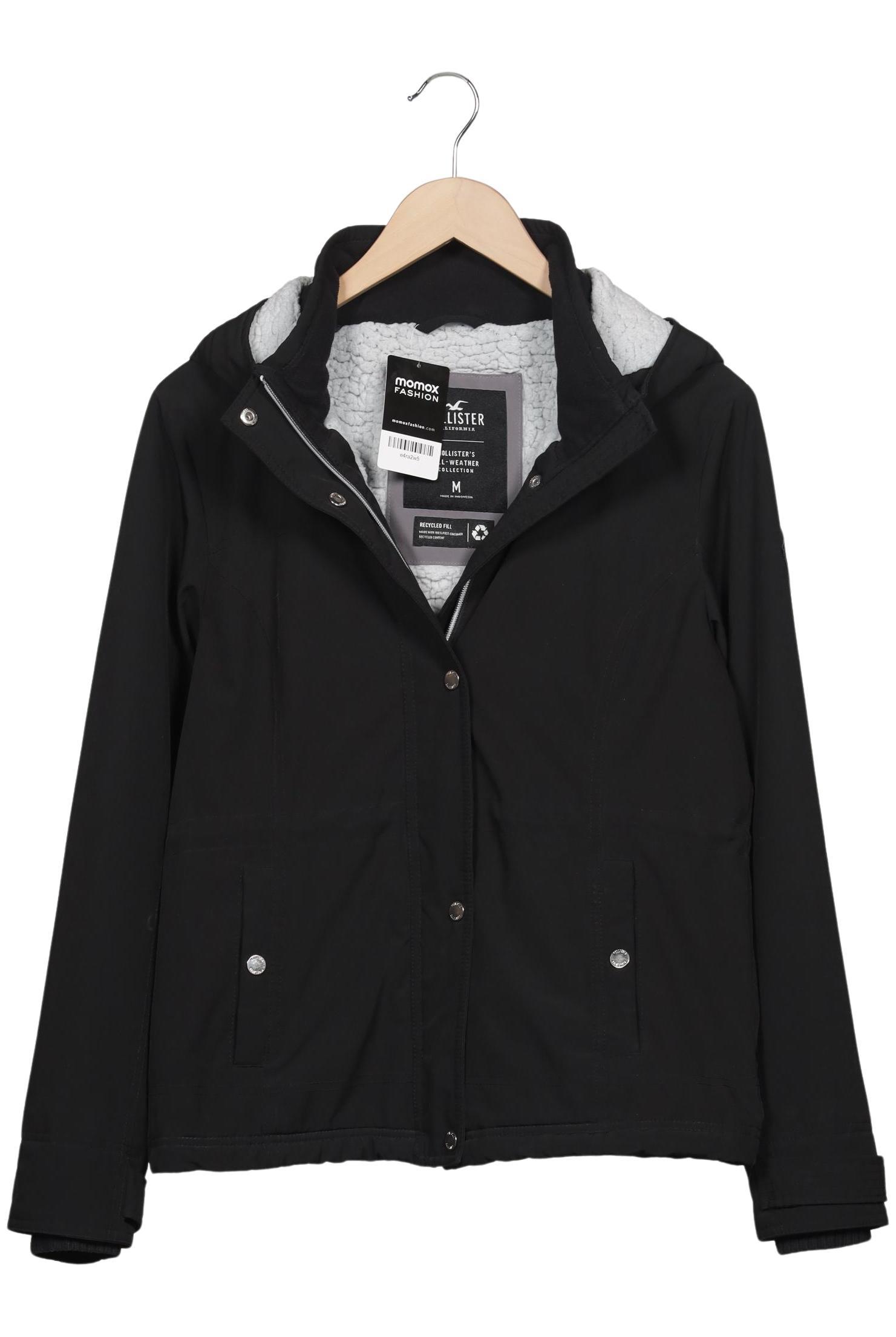 

Hollister Damen Jacke, schwarz, Gr. 38