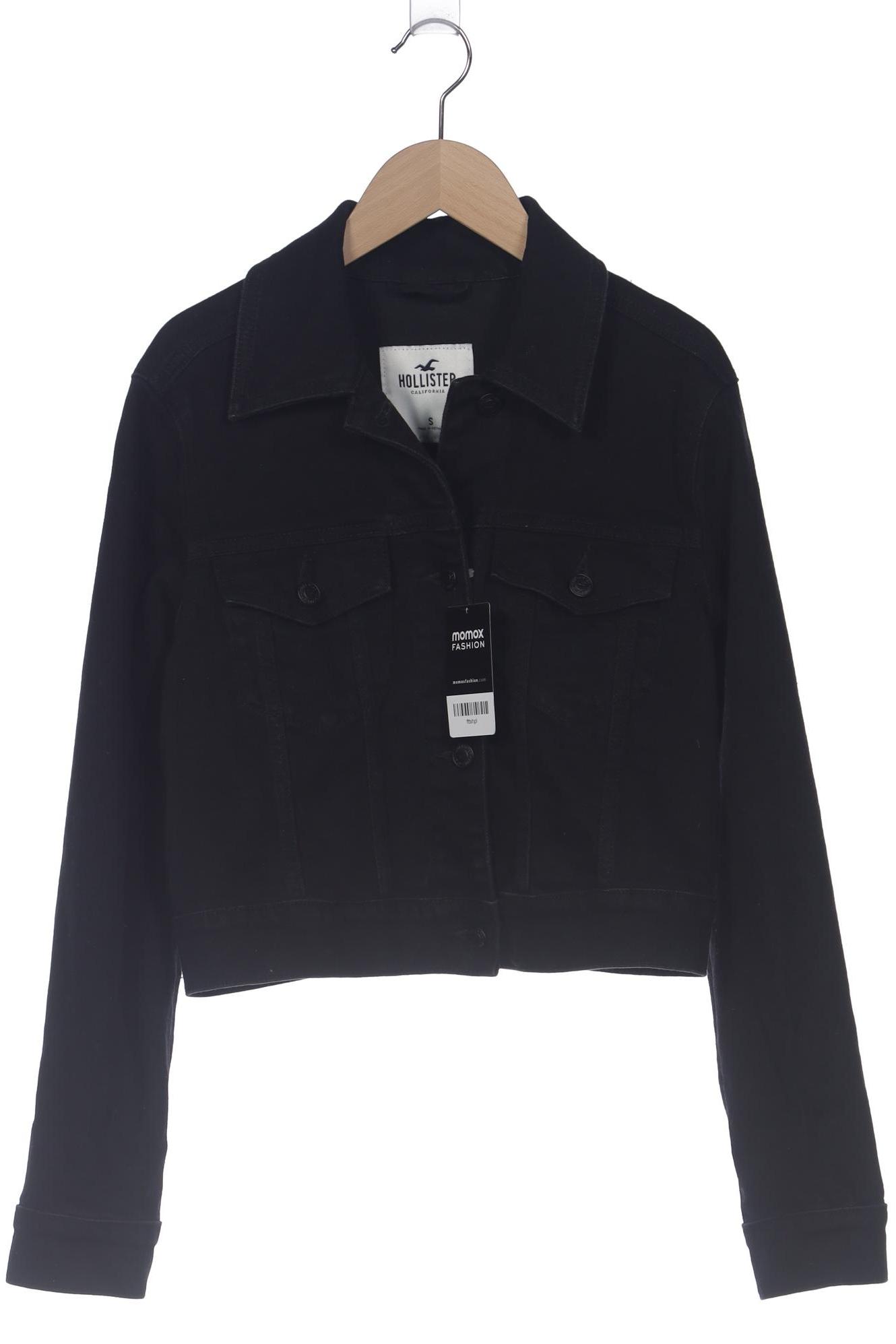

Hollister Damen Jacke, schwarz, Gr. 36