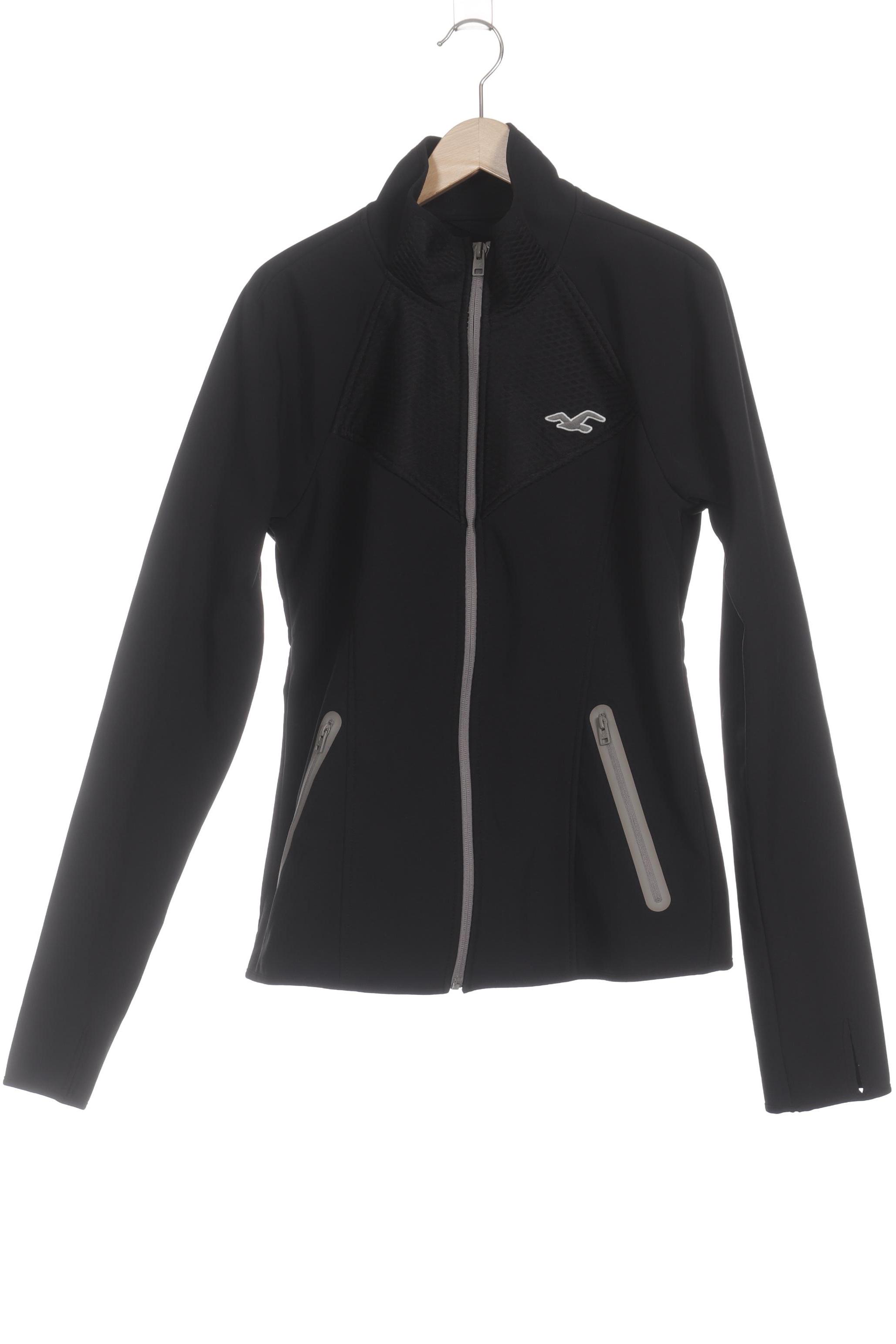 

Hollister Damen Jacke, schwarz, Gr. 38