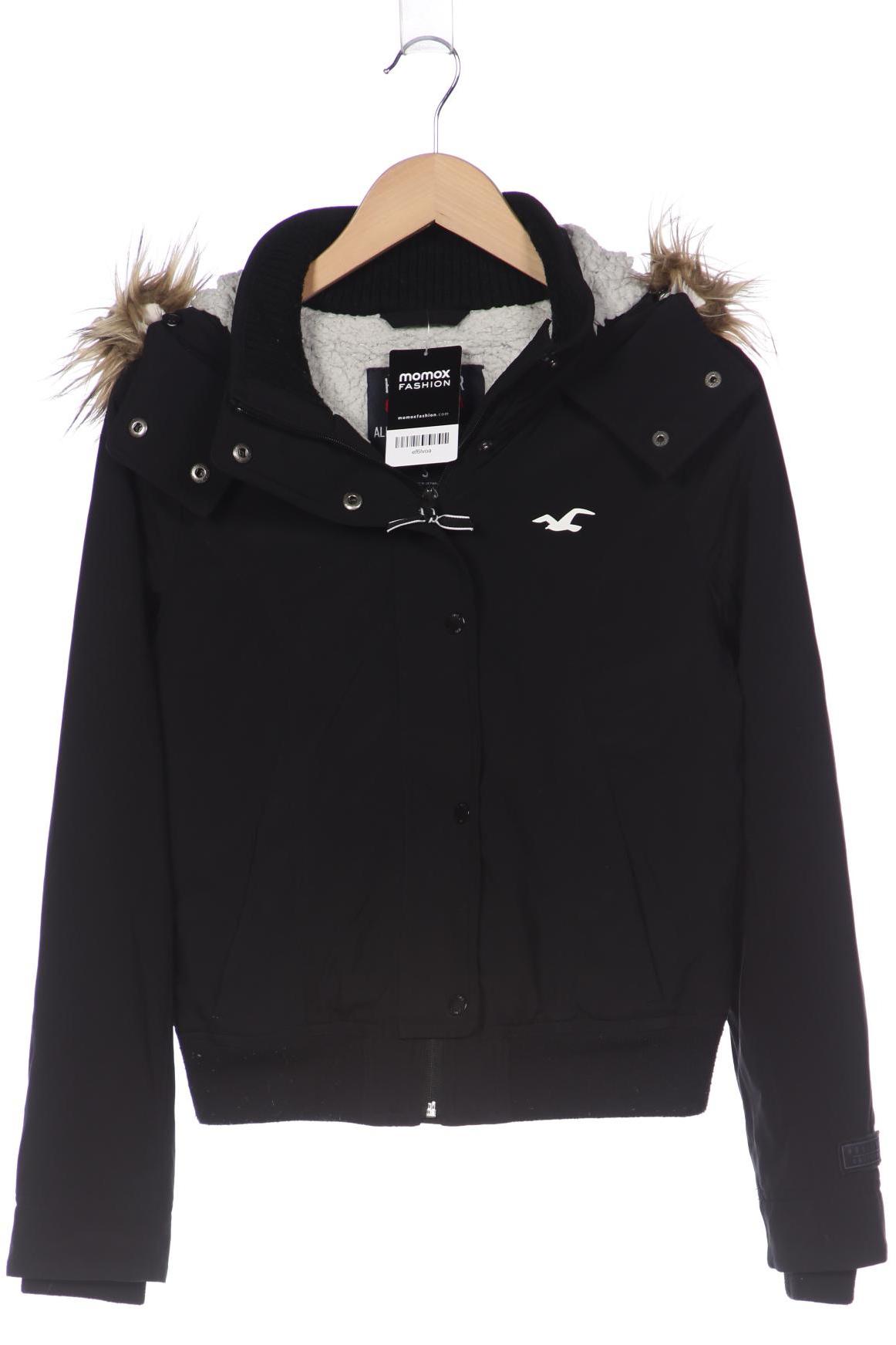 

Hollister Damen Jacke, schwarz