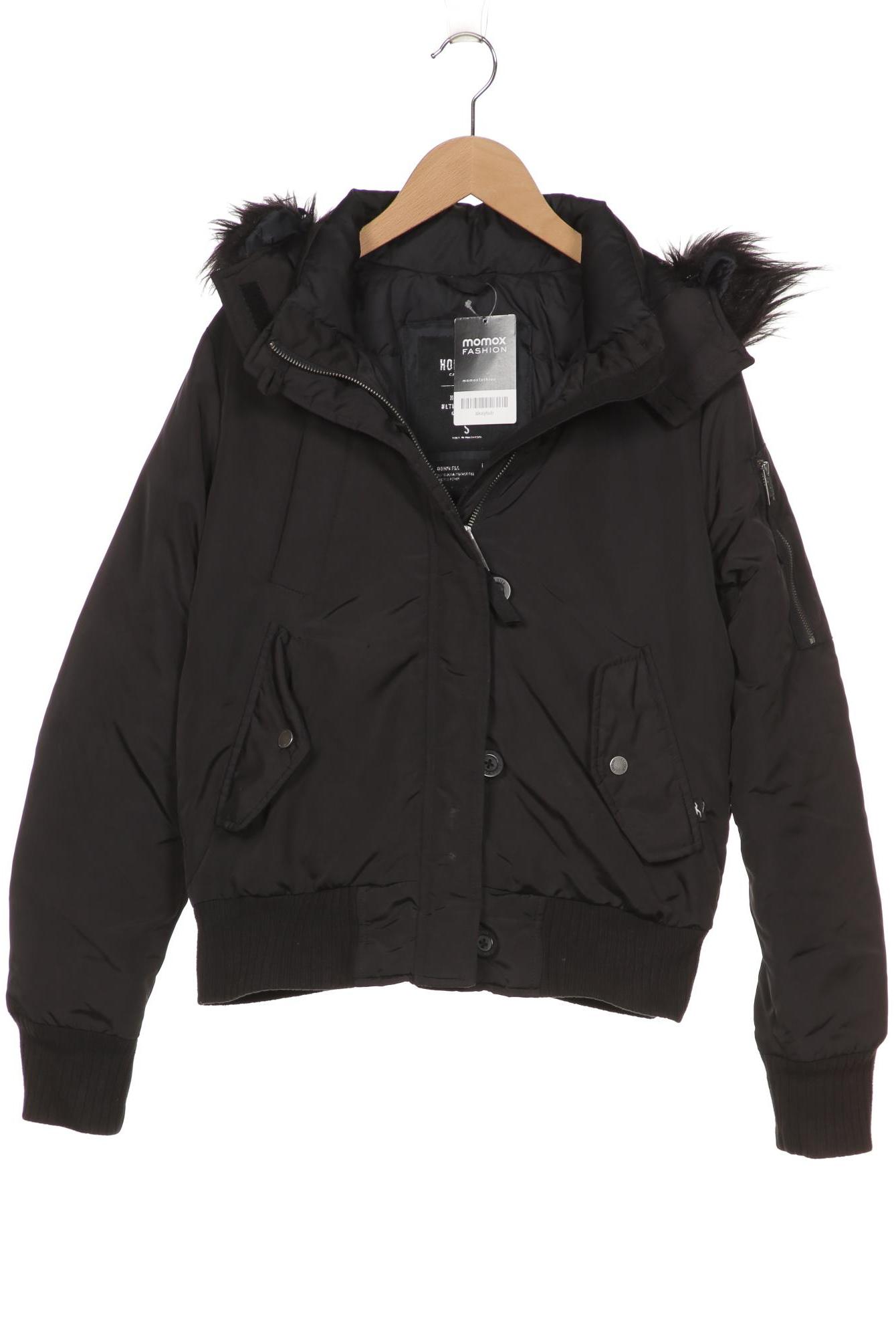 

Hollister Damen Jacke, schwarz
