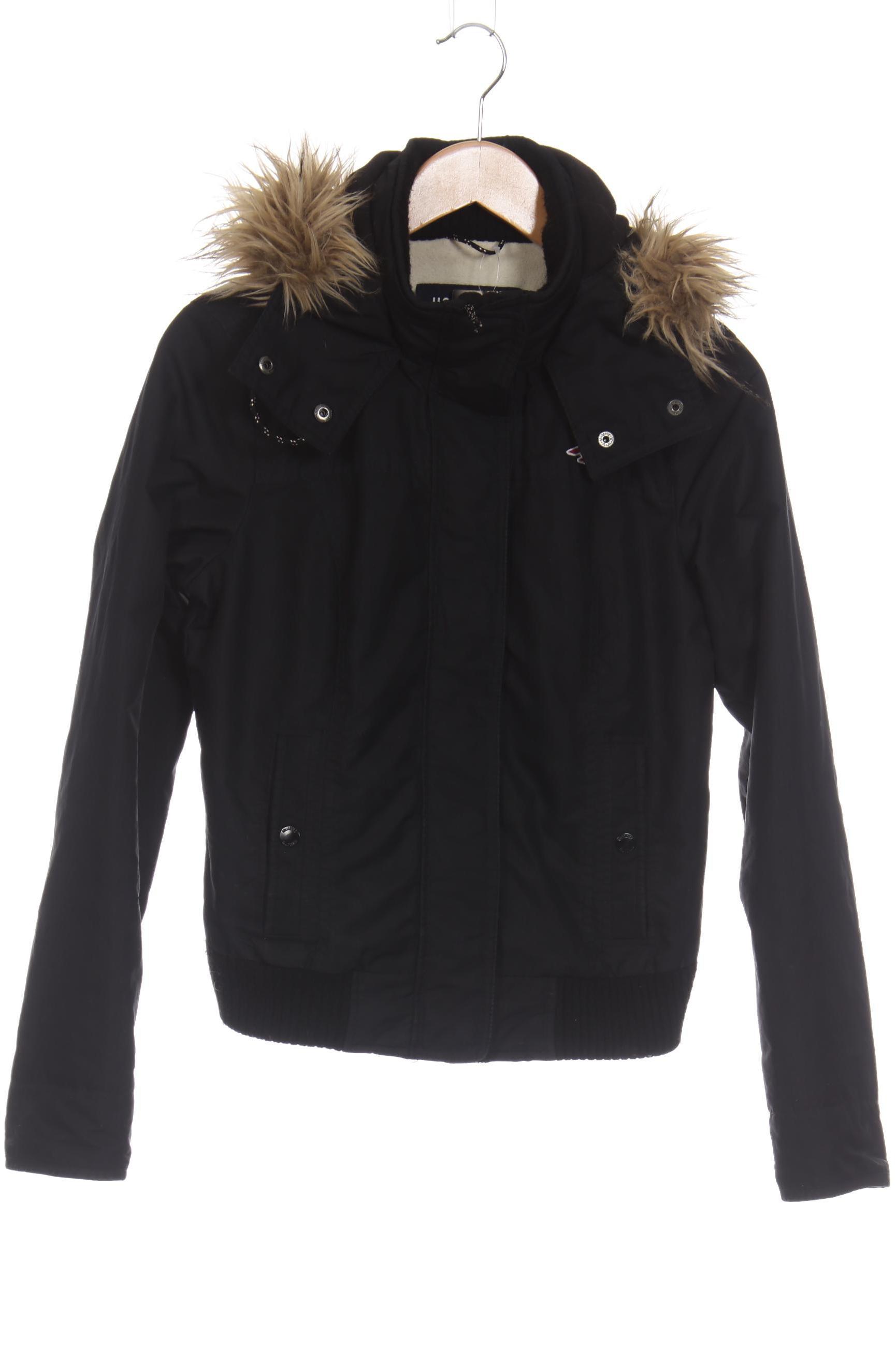 

Hollister Damen Jacke, schwarz, Gr. 36