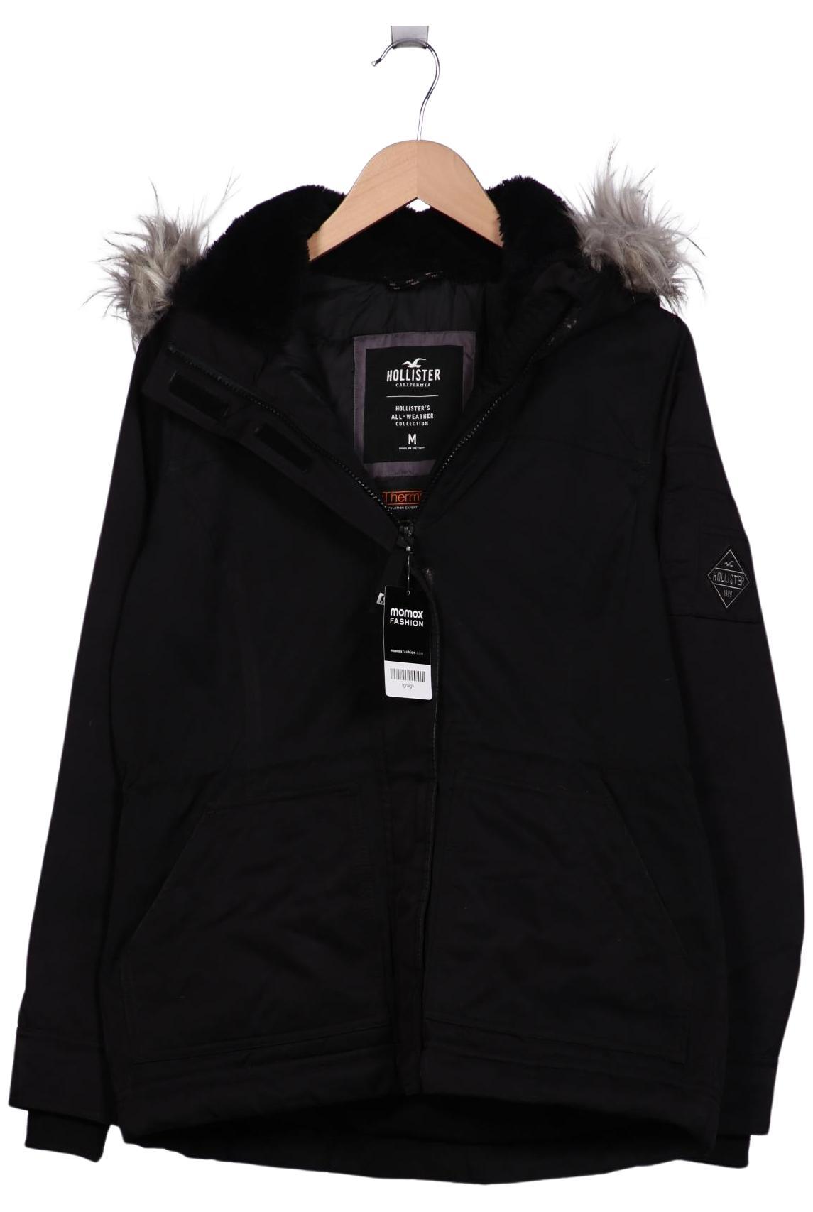 

Hollister Damen Jacke, schwarz, Gr. 38