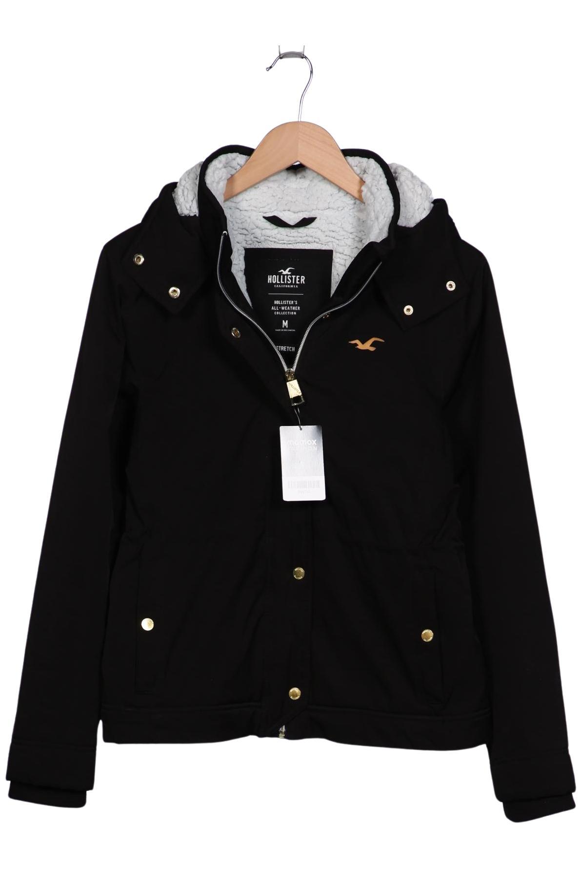 

Hollister Damen Jacke, schwarz, Gr. 38
