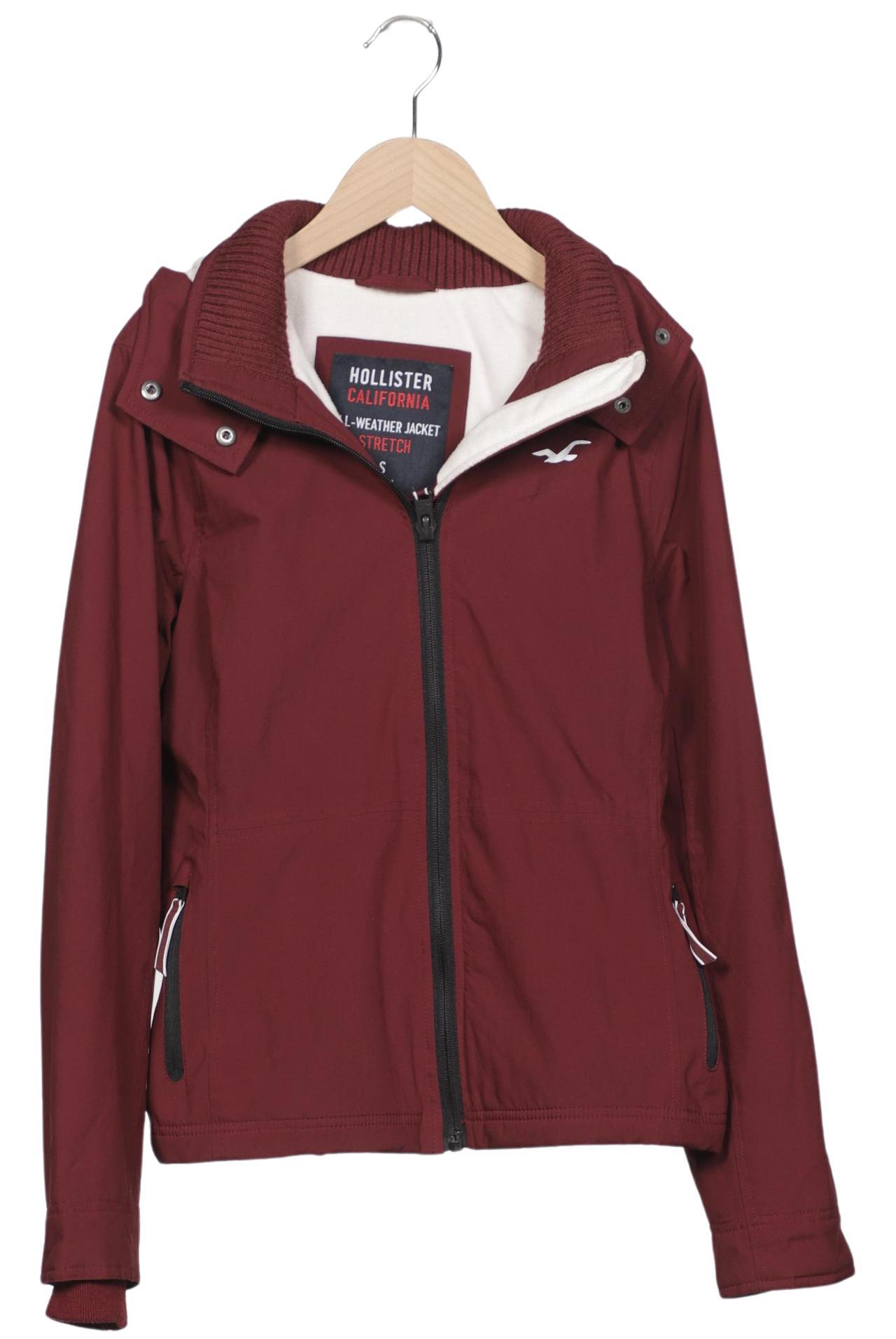 

Hollister Damen Jacke, bordeaux, Gr. 36