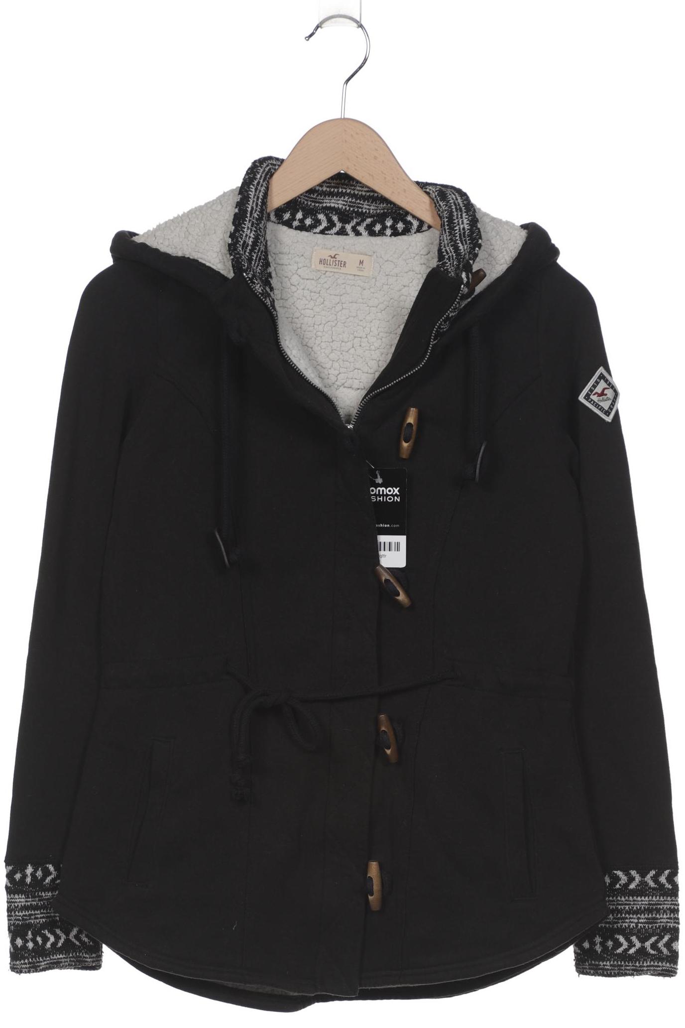 

Hollister Damen Jacke, schwarz, Gr. 38