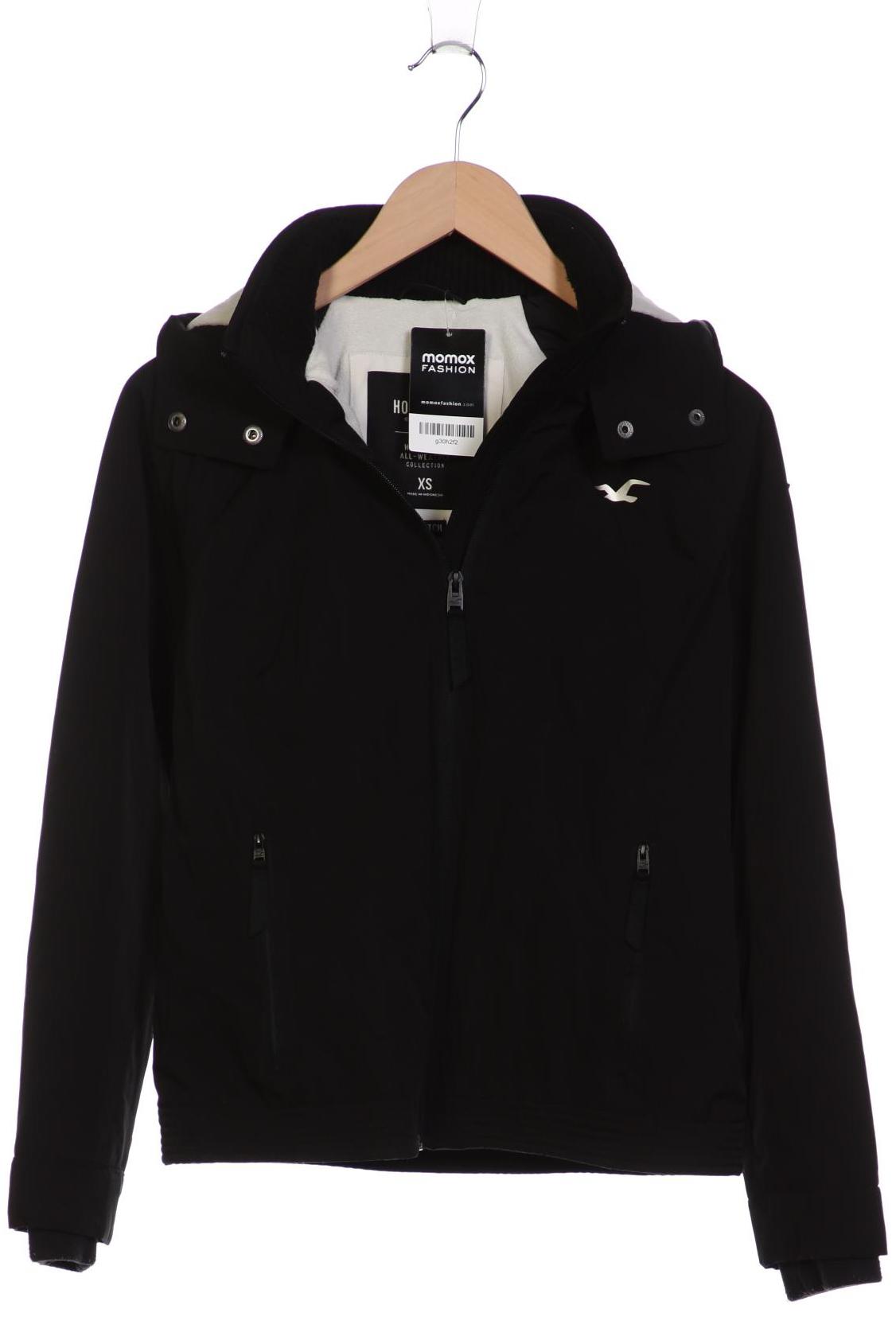 

Hollister Damen Jacke, schwarz, Gr. 34