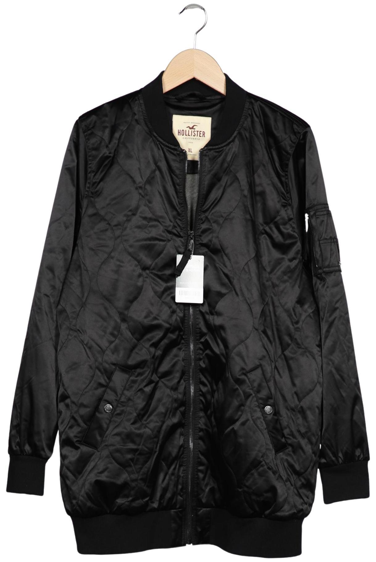 

Hollister Damen Jacke, schwarz, Gr. 44