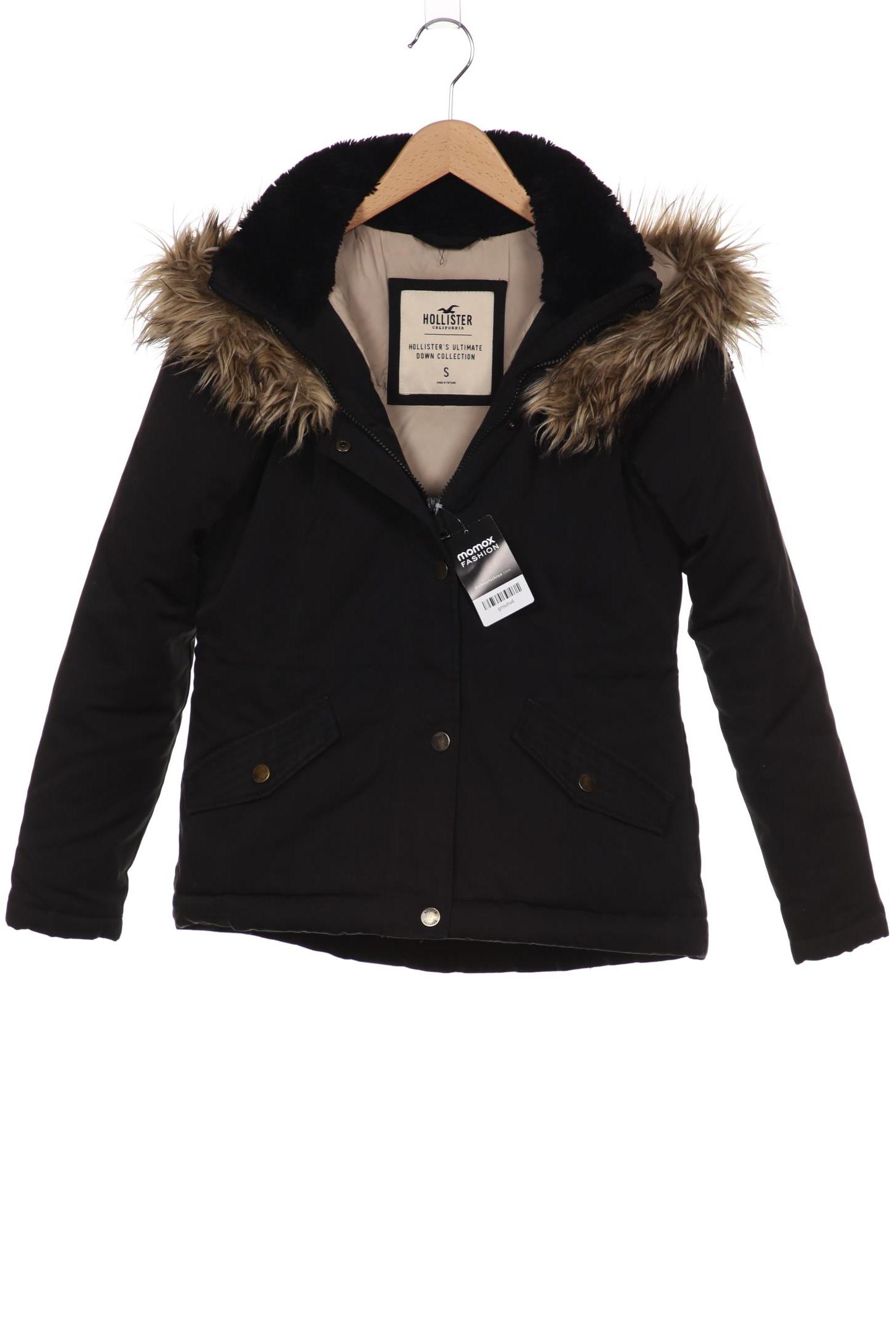 

Hollister Damen Jacke, schwarz, Gr. 36