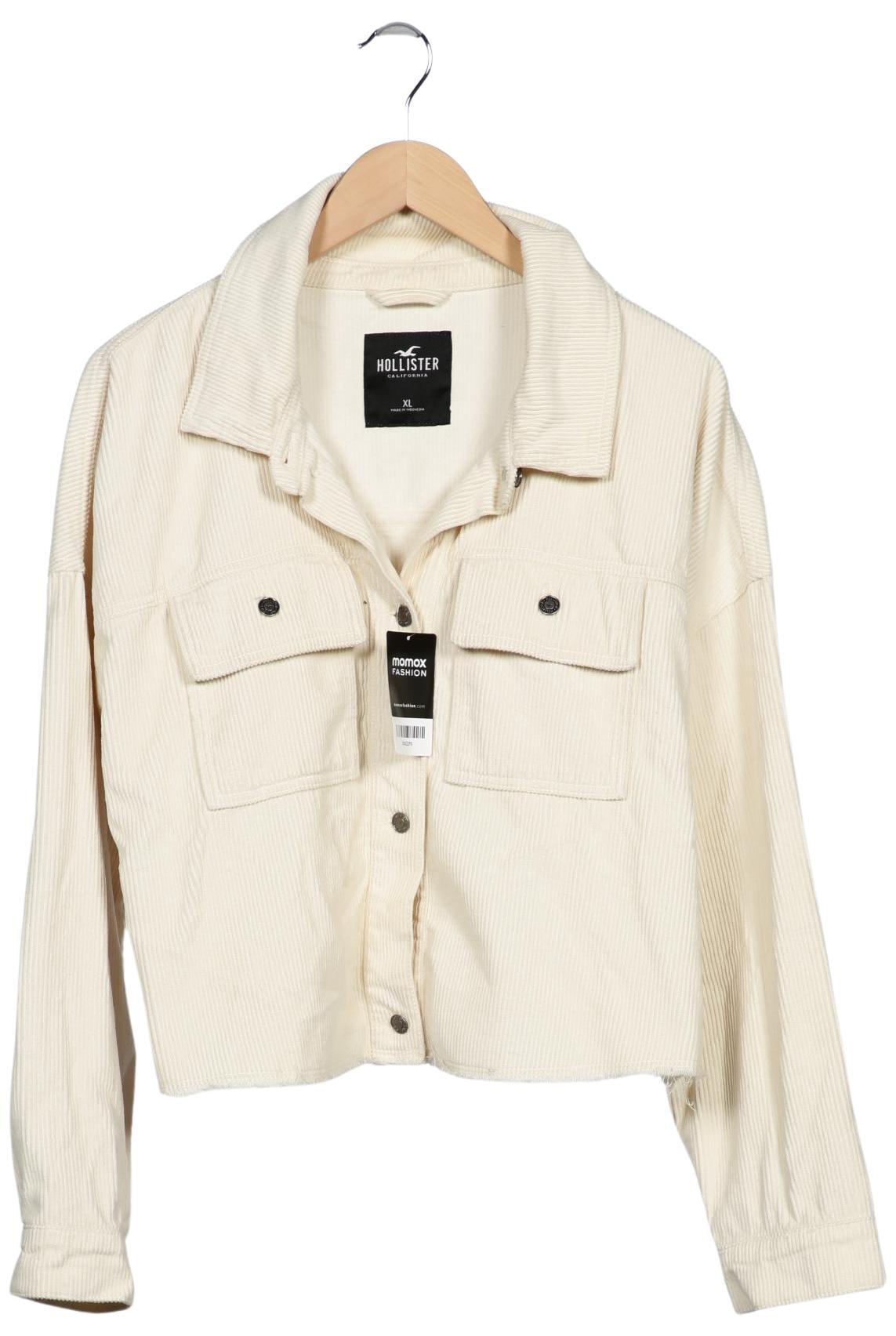 

Hollister Damen Jacke, cremeweiß, Gr. 44