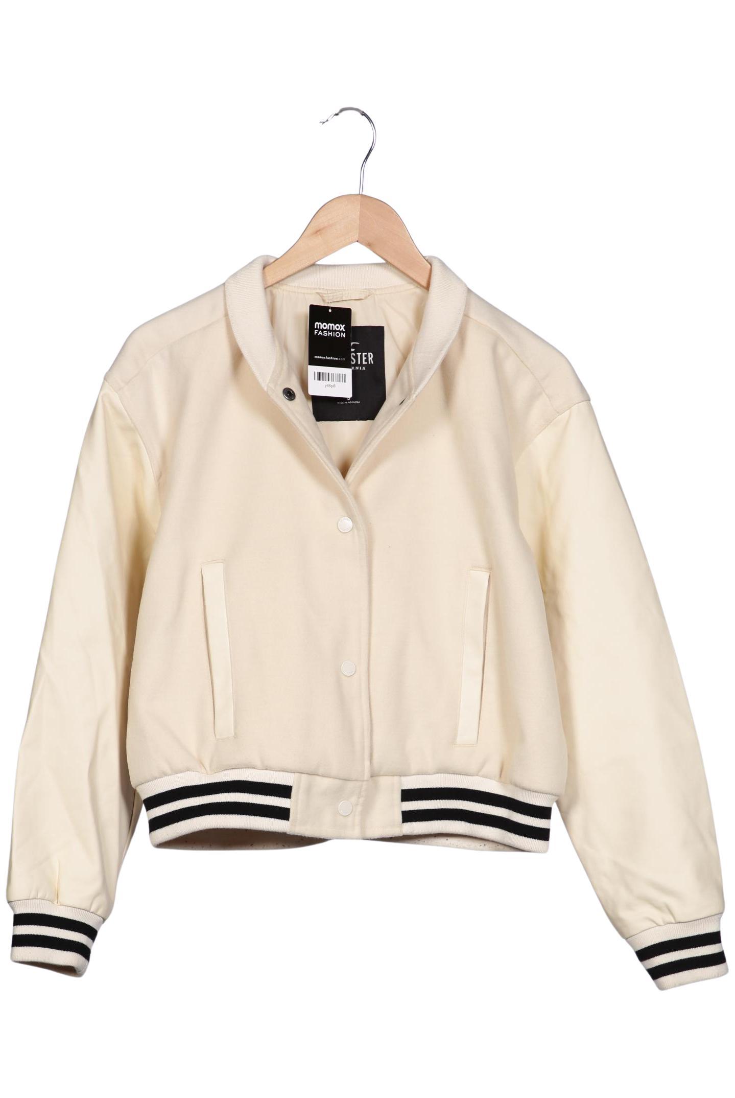 

Hollister Damen Jacke, cremeweiß, Gr. 36