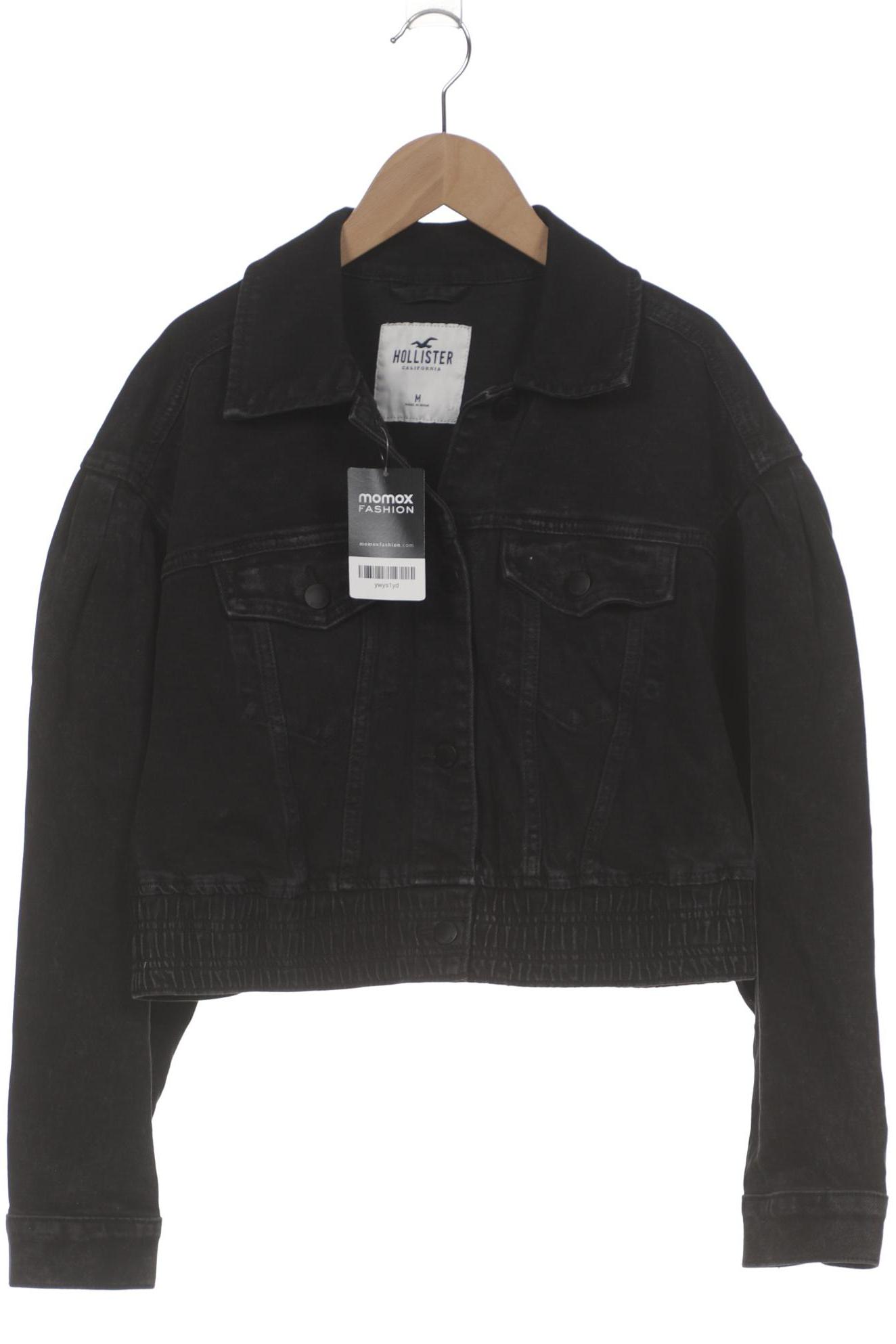 

Hollister Damen Jacke, schwarz, Gr. 38
