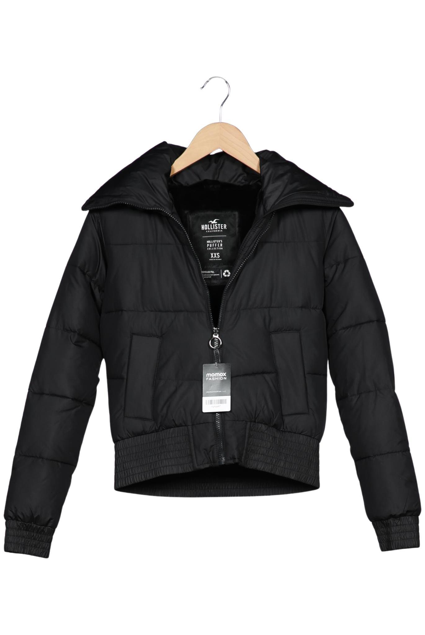 

Hollister Damen Jacke, schwarz, Gr. 32