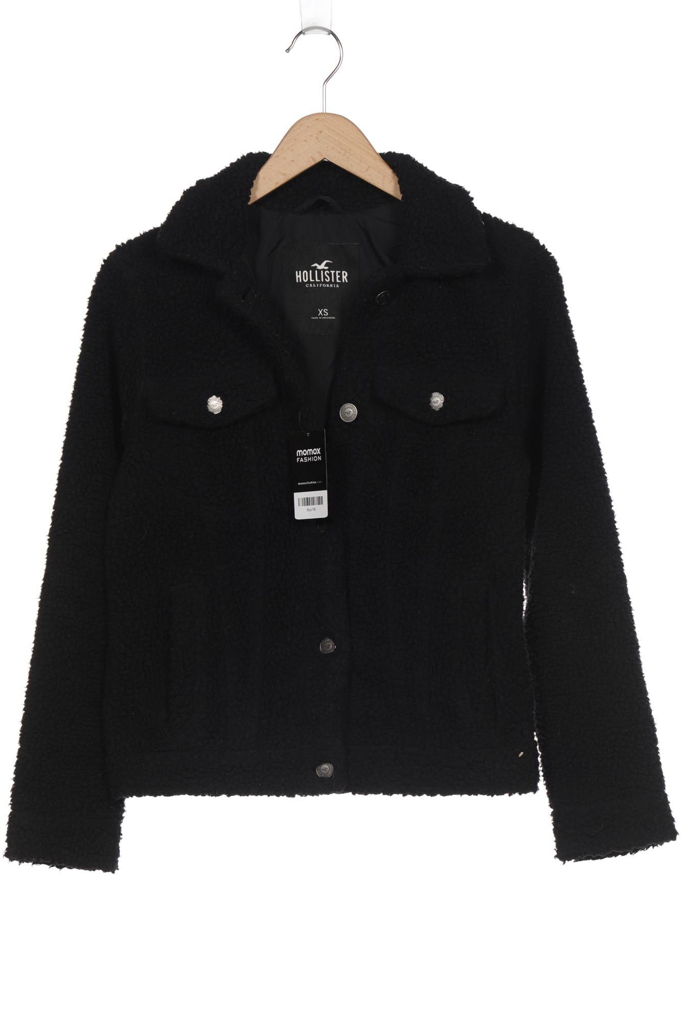 

Hollister Damen Jacke, schwarz