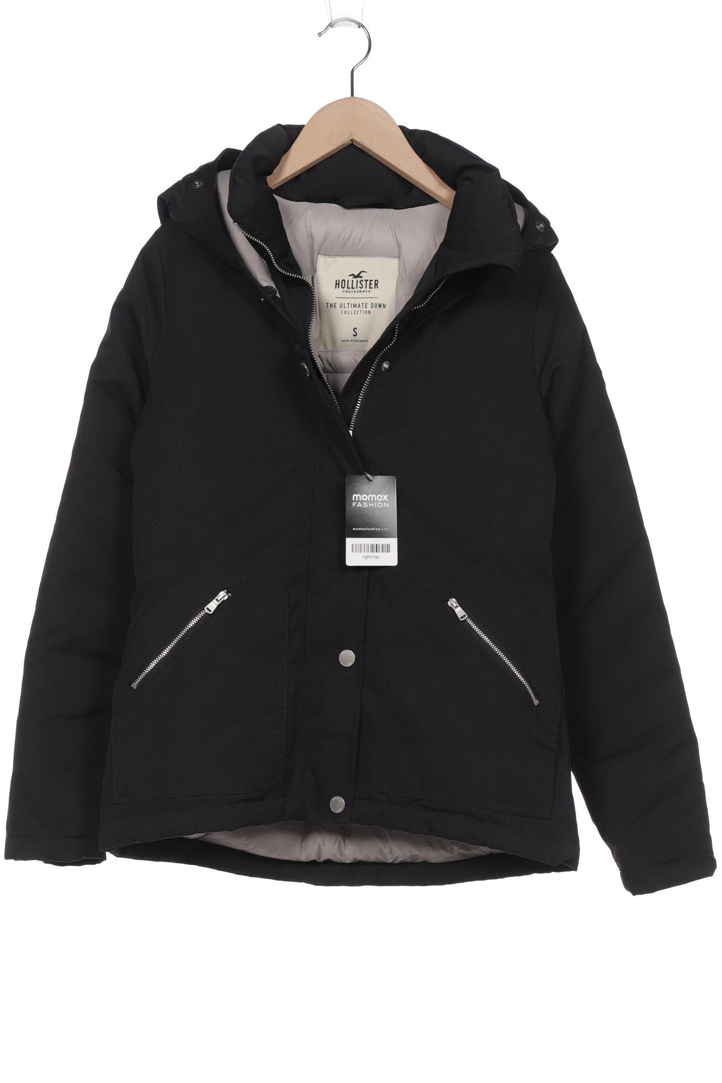 

Hollister Damen Jacke, schwarz