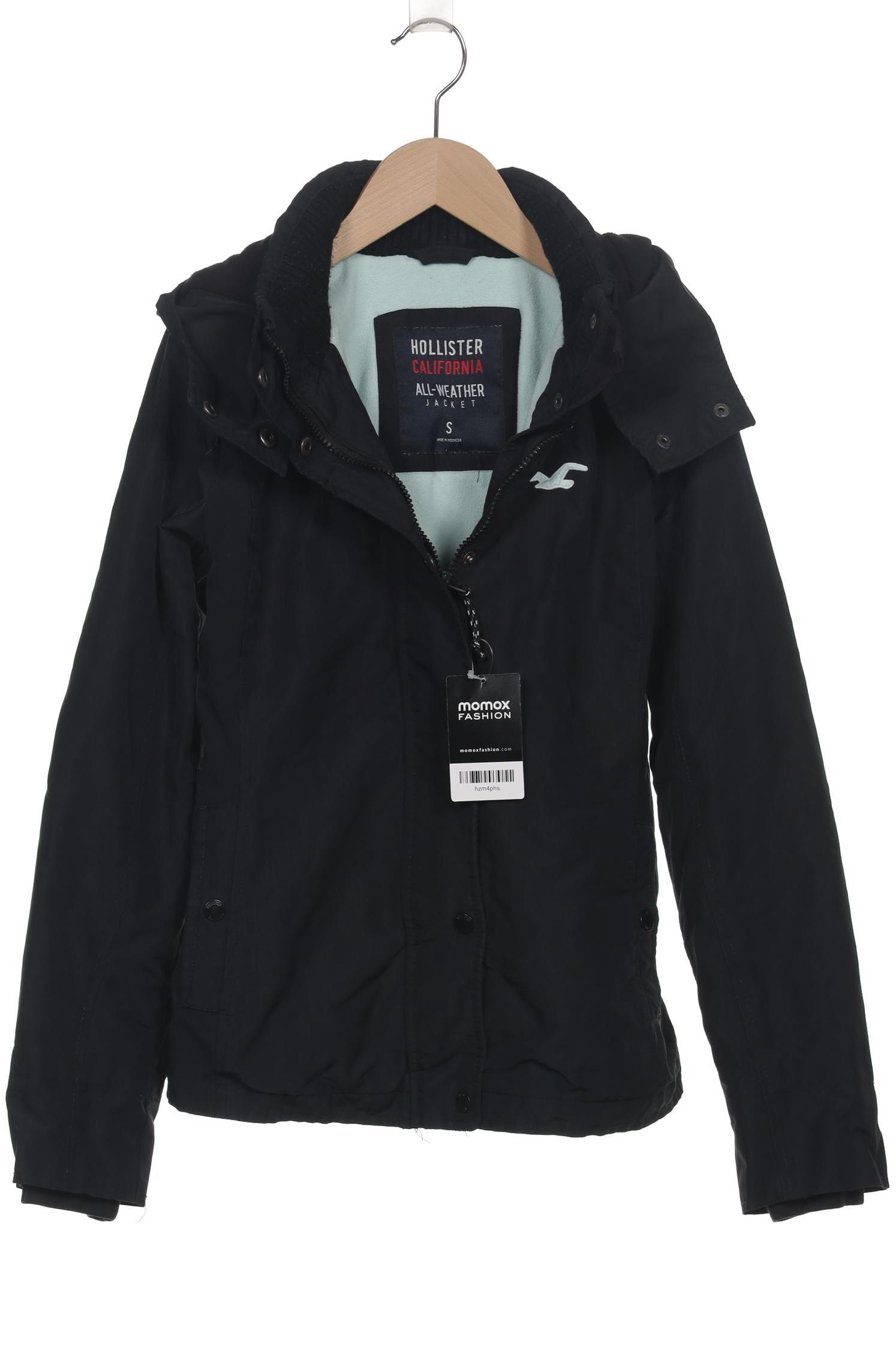 

Hollister Damen Jacke, schwarz, Gr. 36