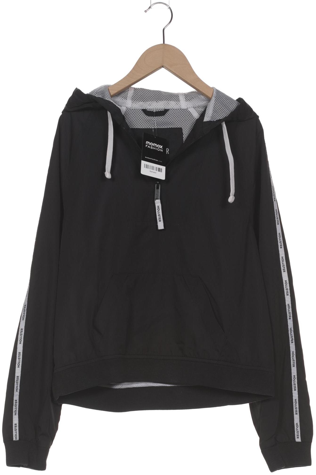 

Hollister Damen Jacke, schwarz, Gr. 38