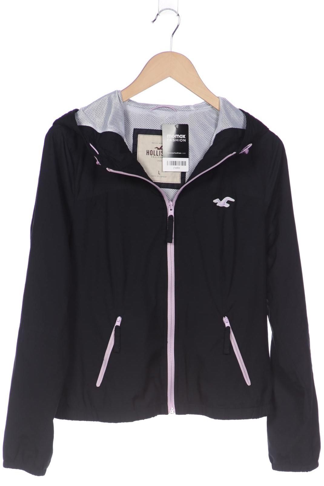 

Hollister Damen Jacke, schwarz