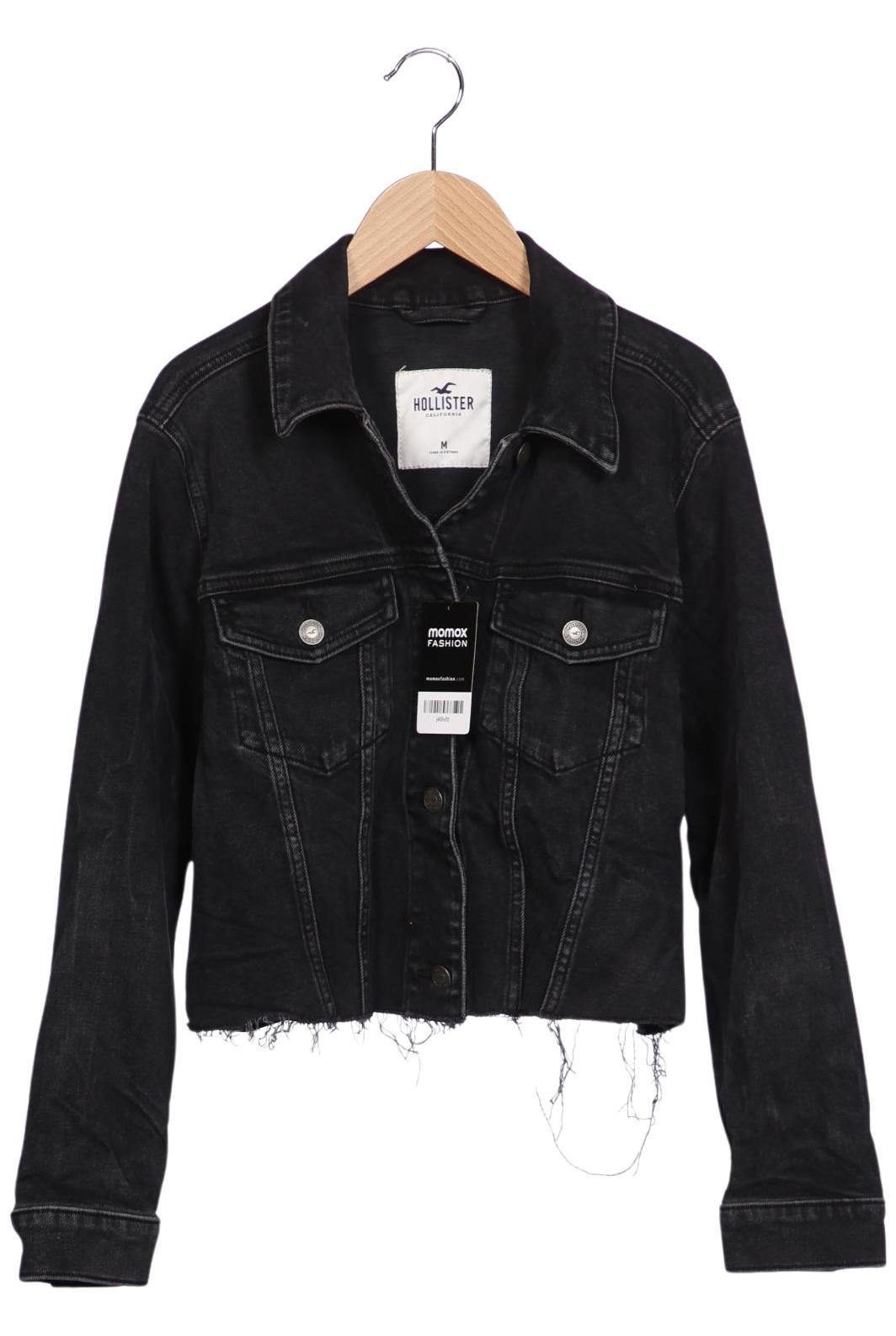 

Hollister Damen Jacke, schwarz, Gr. 38