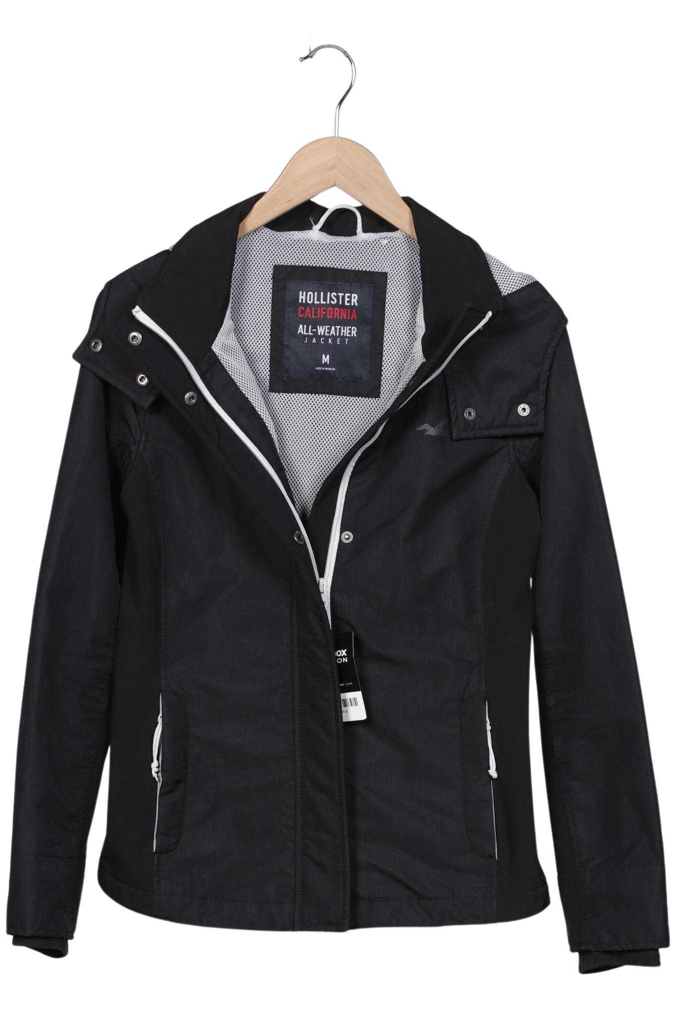

Hollister Damen Jacke, schwarz, Gr. 38