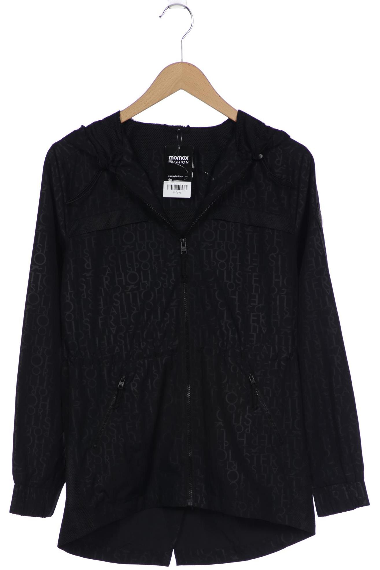 

Hollister Damen Jacke, schwarz