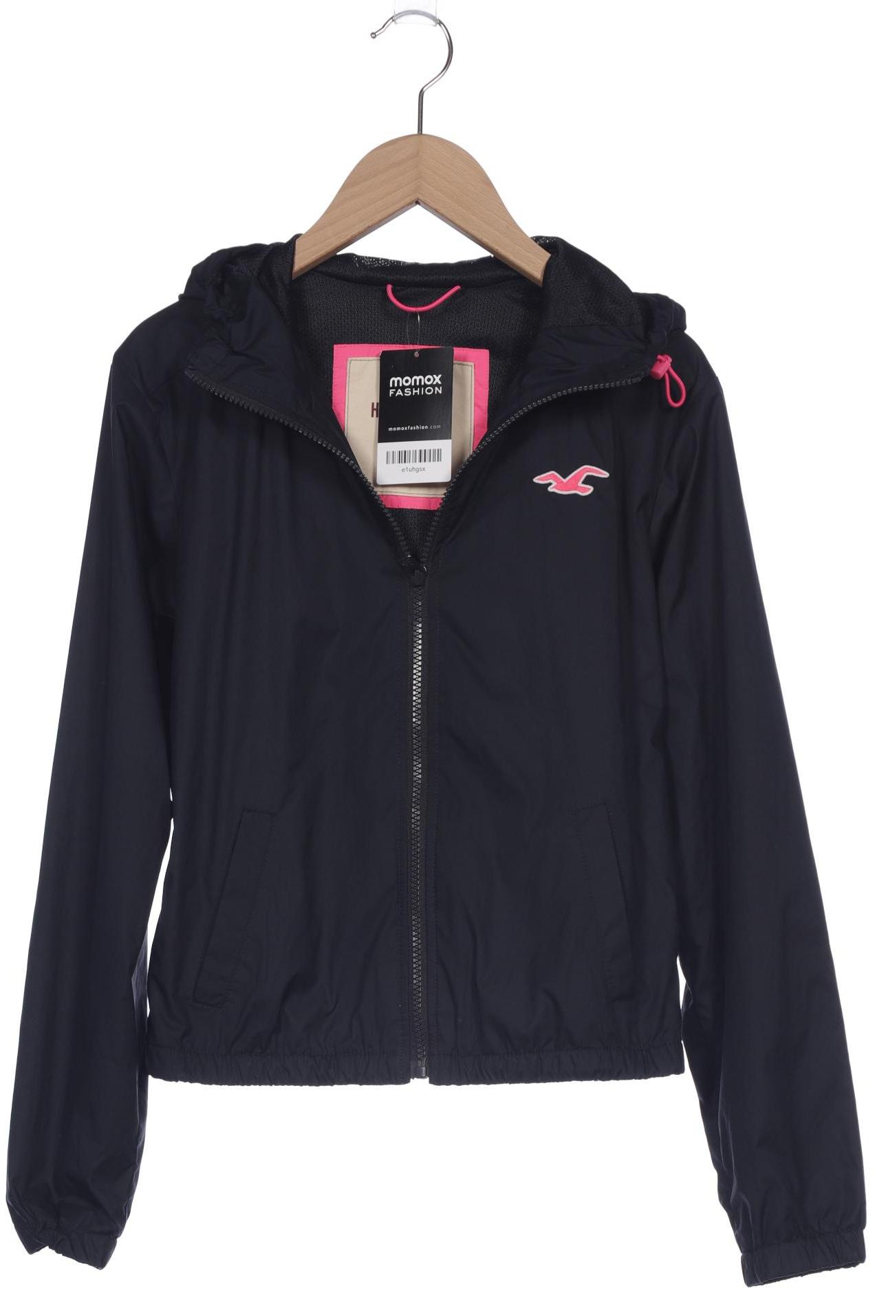 

Hollister Damen Jacke, schwarz