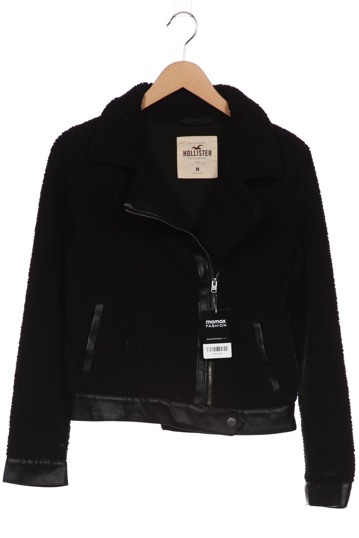 

Hollister Damen Jacke, schwarz, Gr. 38