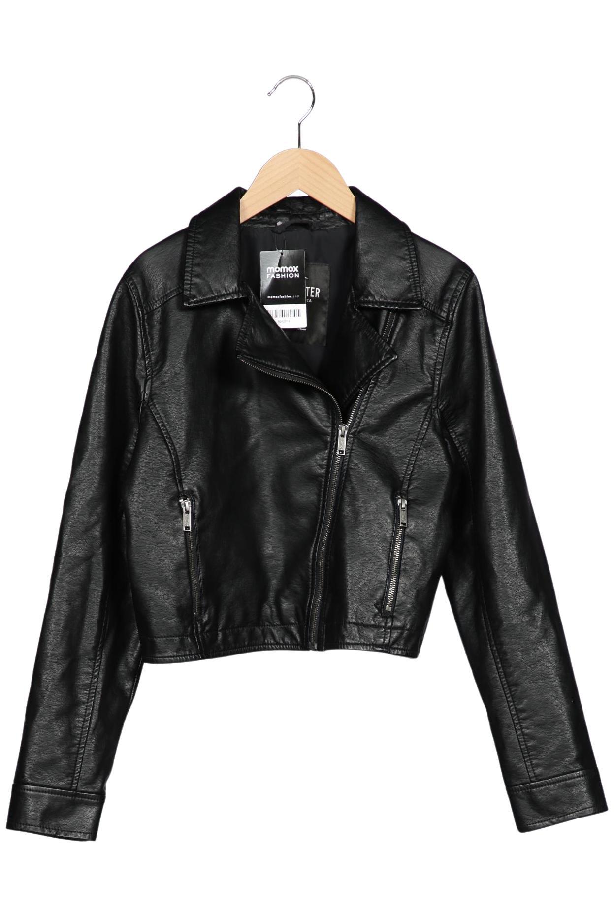 

Hollister Damen Jacke, schwarz, Gr. 38