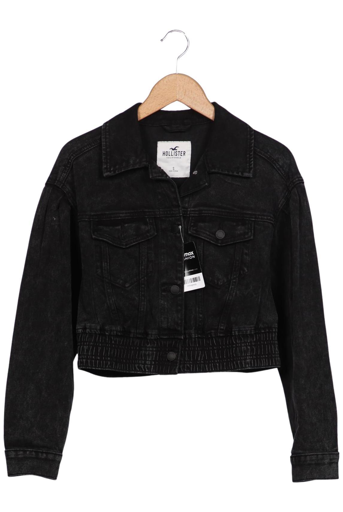 

Hollister Damen Jacke, schwarz, Gr. 36