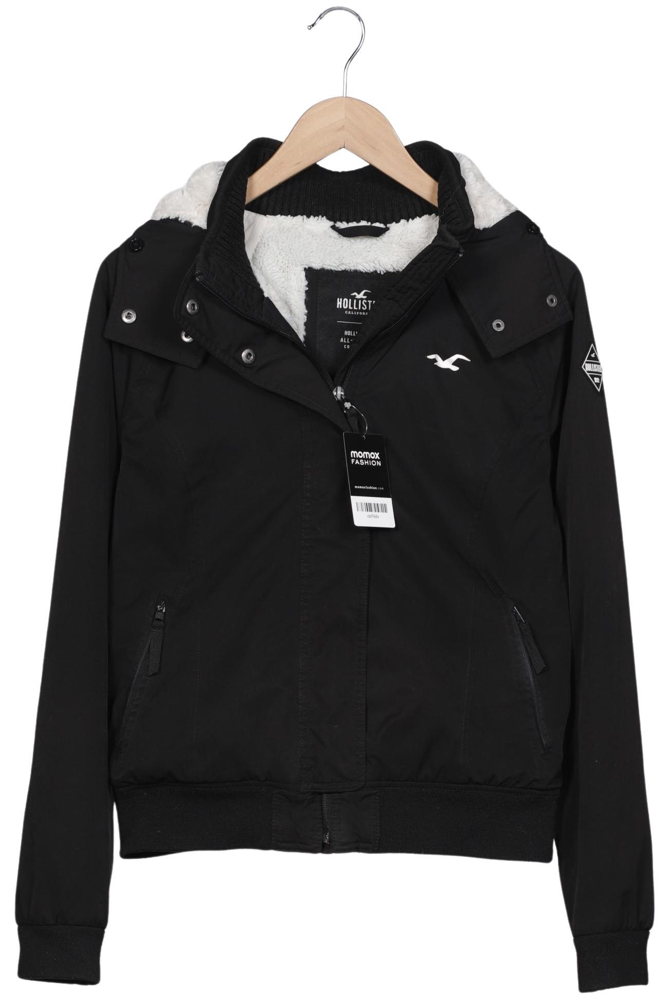 

Hollister Damen Jacke, schwarz, Gr. 36
