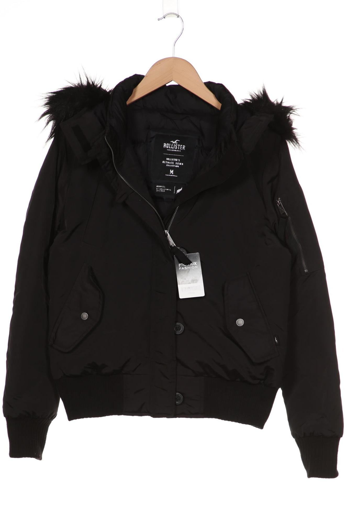 

Hollister Damen Jacke, schwarz, Gr. 38