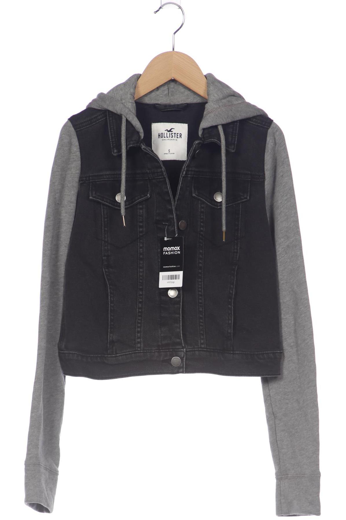 

Hollister Damen Jacke, schwarz, Gr. 36