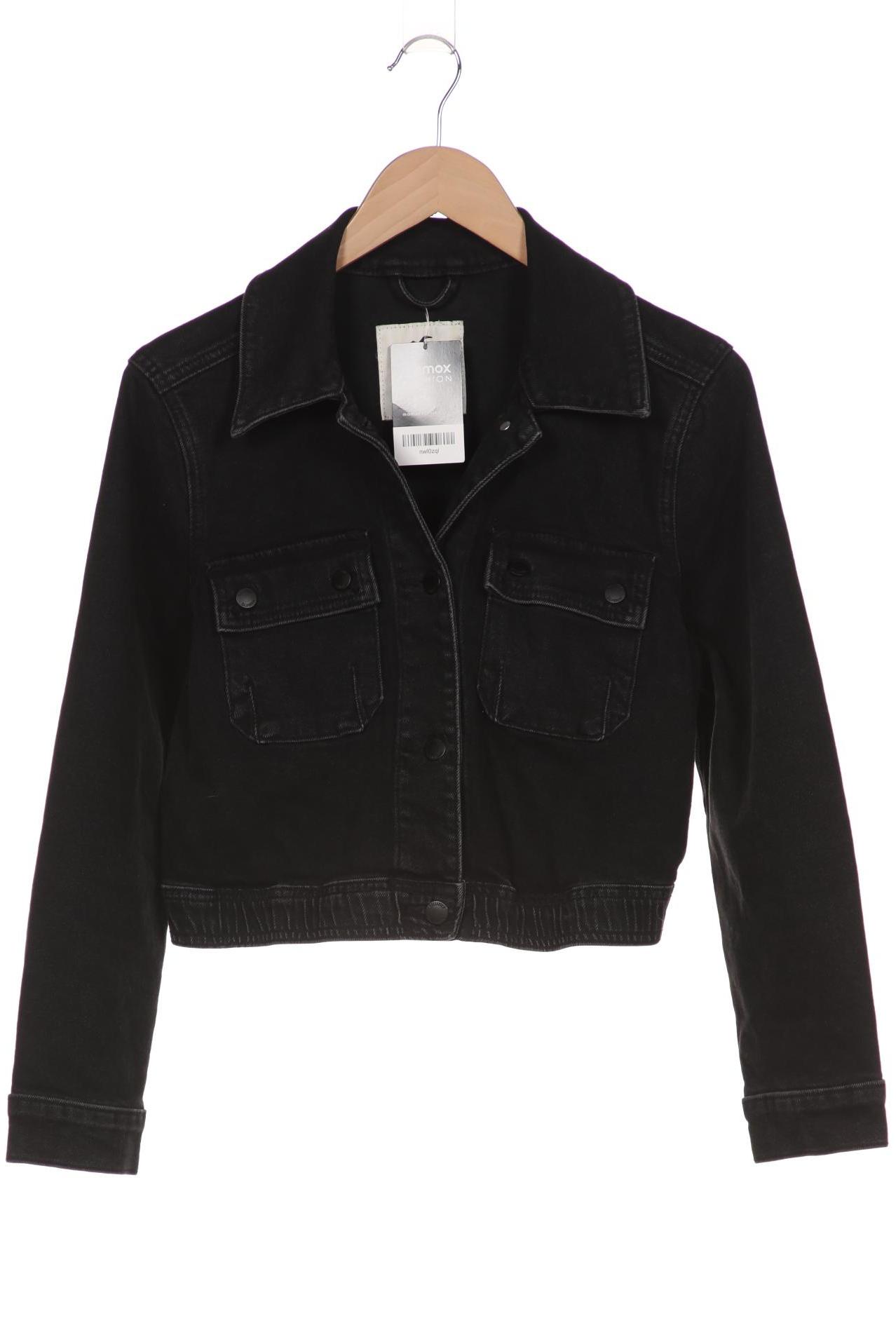 

Hollister Damen Jacke, schwarz, Gr. 36