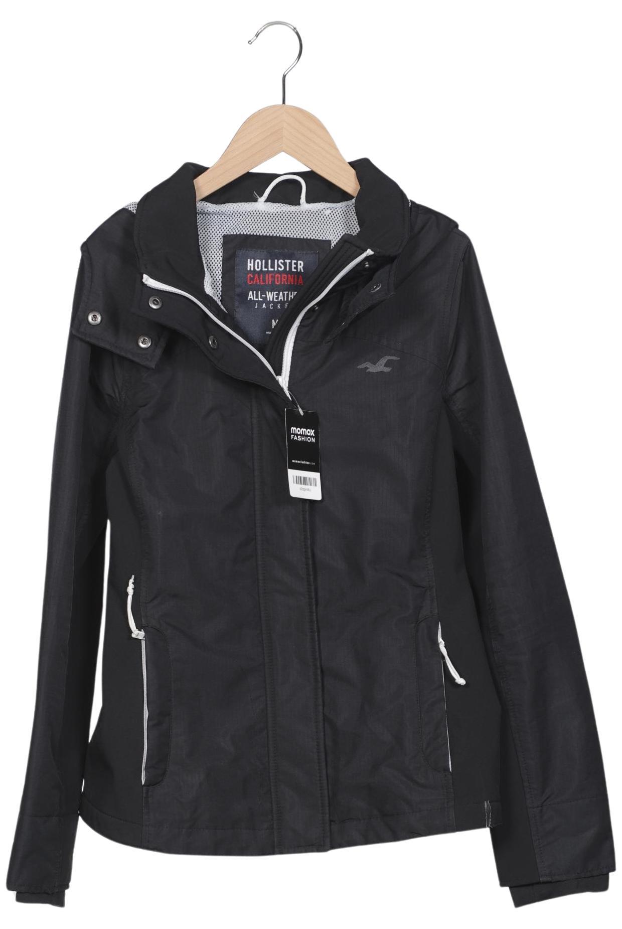 

Hollister Damen Jacke, schwarz, Gr. 38