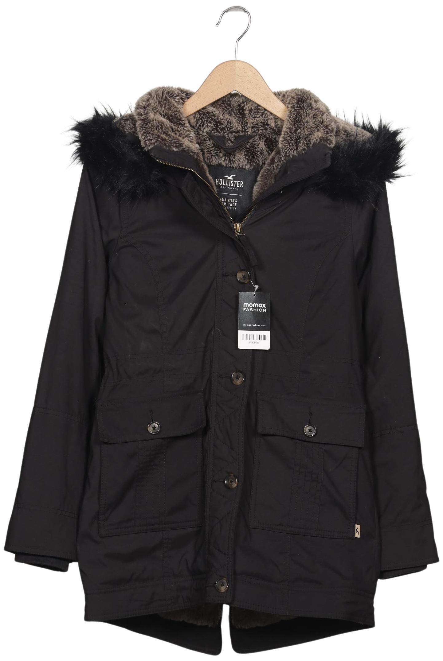 

Hollister Damen Jacke, schwarz, Gr. 36