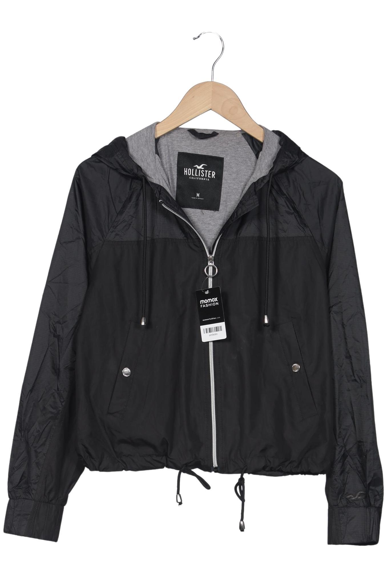 

Hollister Damen Jacke, schwarz, Gr. 38