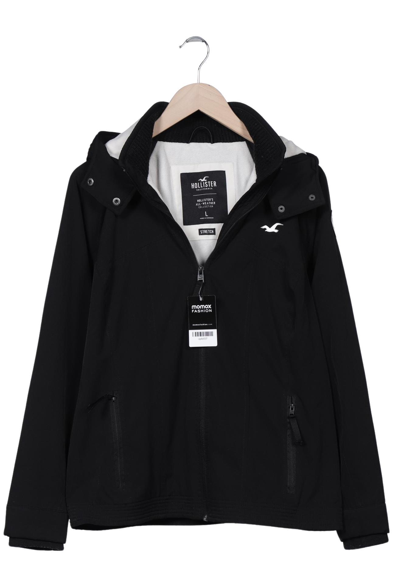

Hollister Damen Jacke, schwarz, Gr. 42