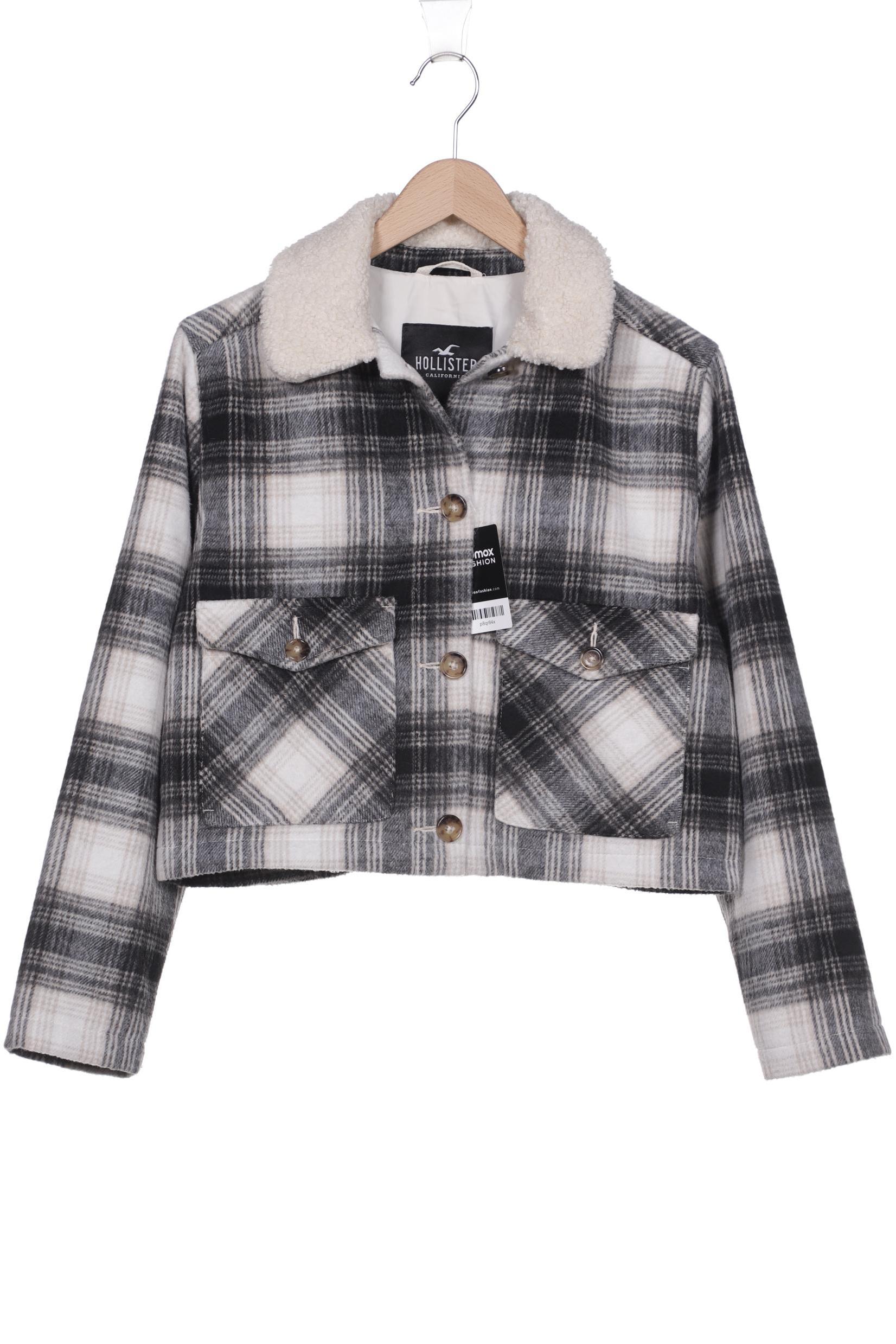 

Hollister Damen Jacke, schwarz