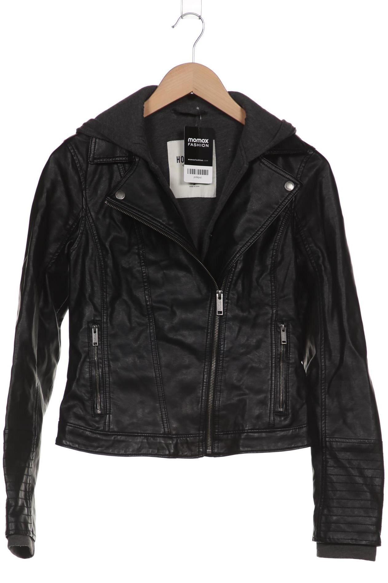 

Hollister Damen Jacke, schwarz