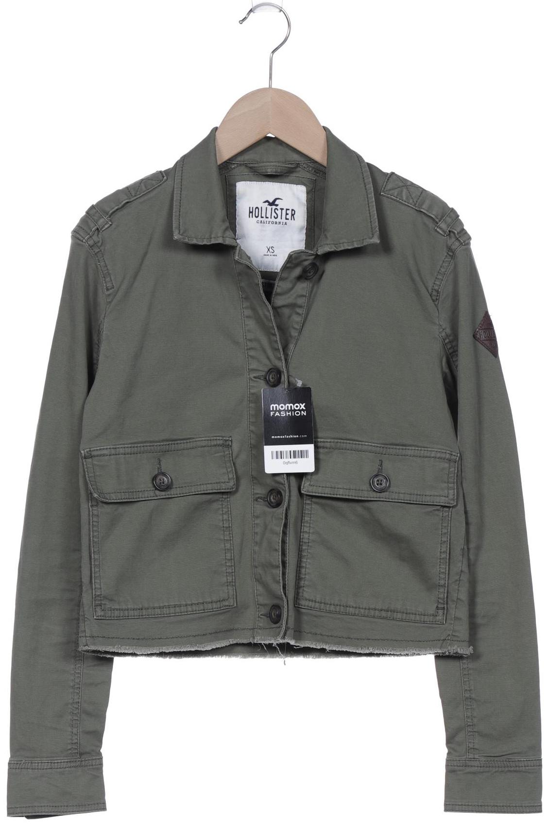

Hollister Damen Jacke, grün, Gr. 34