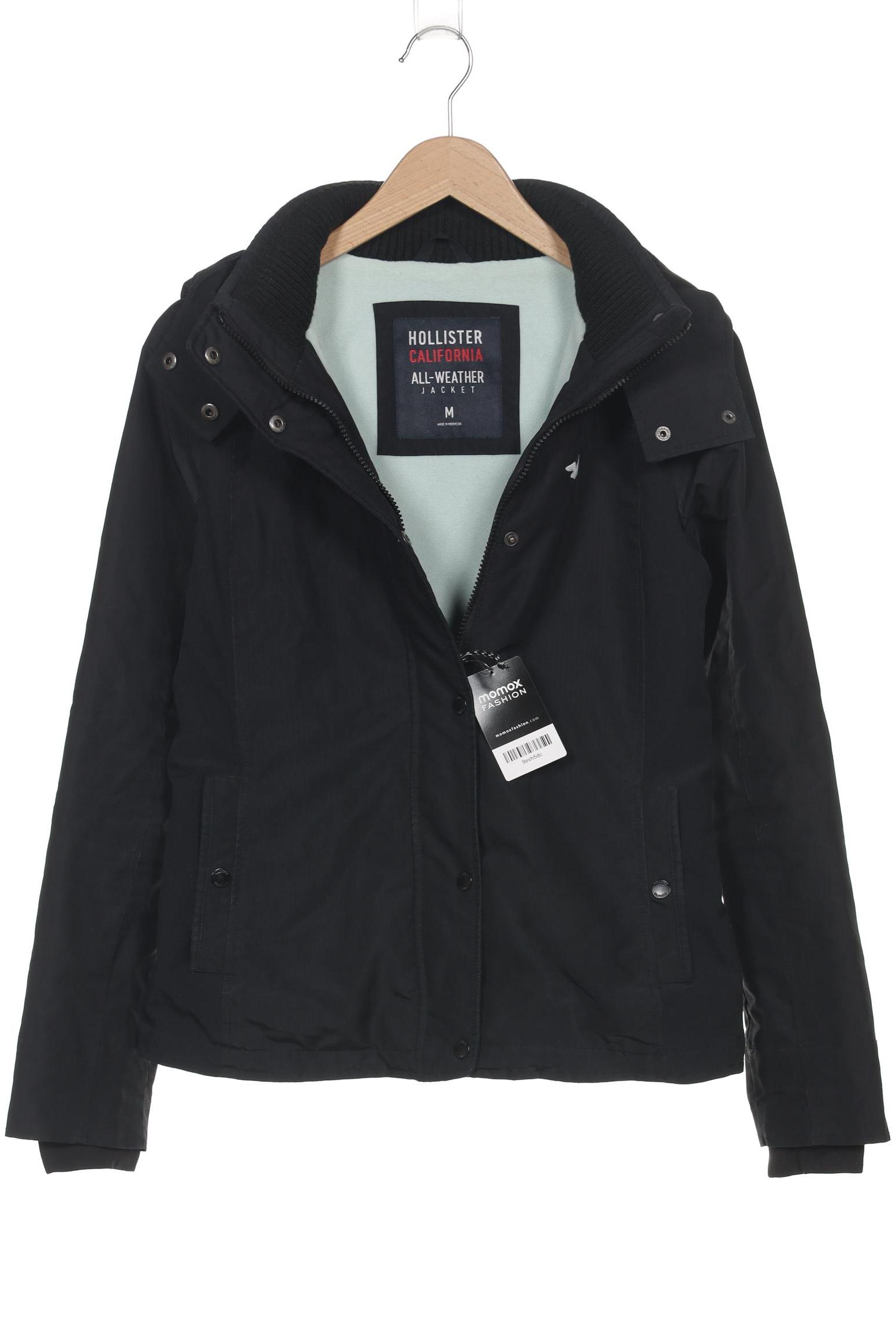 

Hollister Damen Jacke, schwarz, Gr. 38