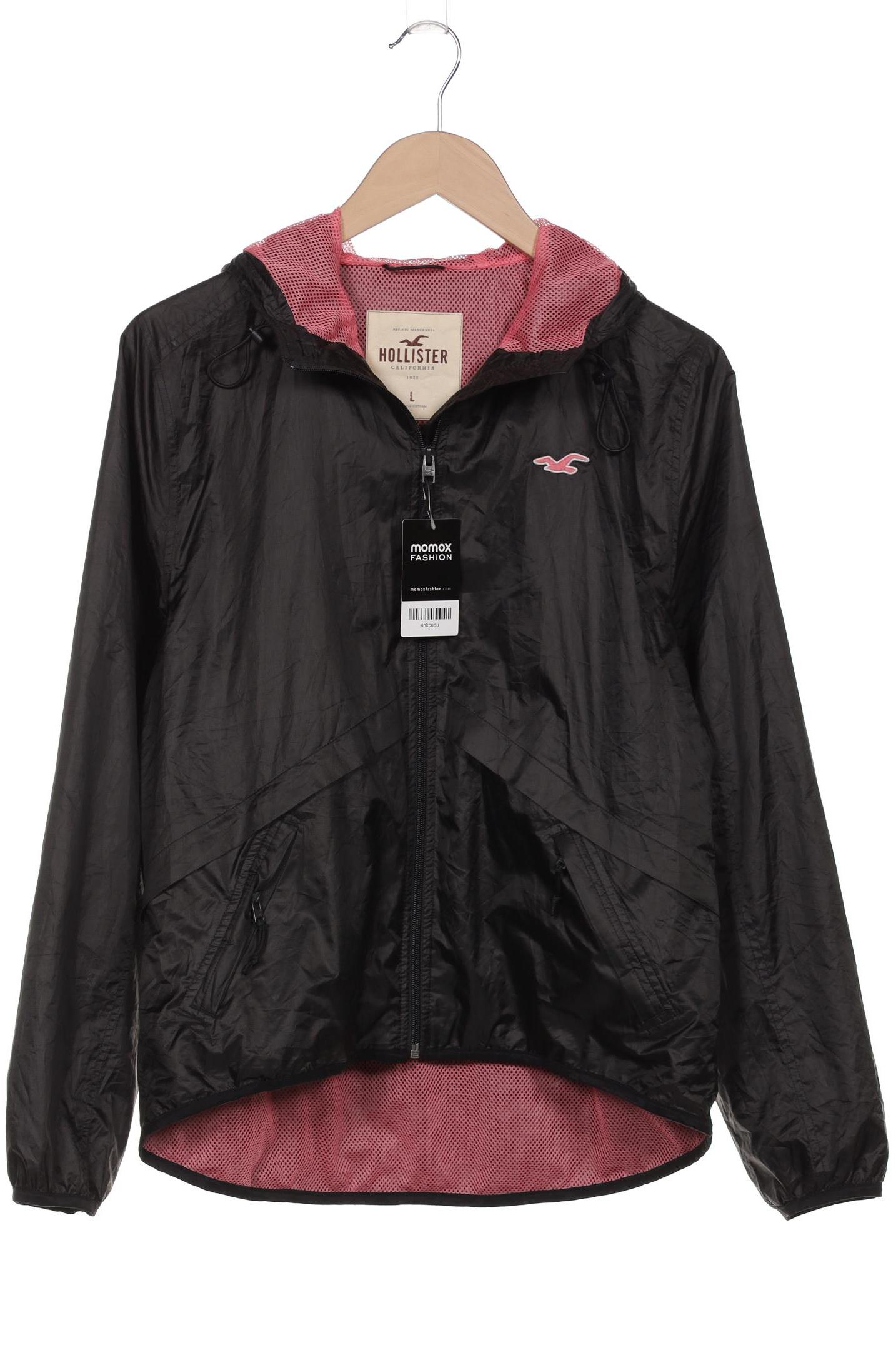 

Hollister Damen Jacke, schwarz, Gr. 42