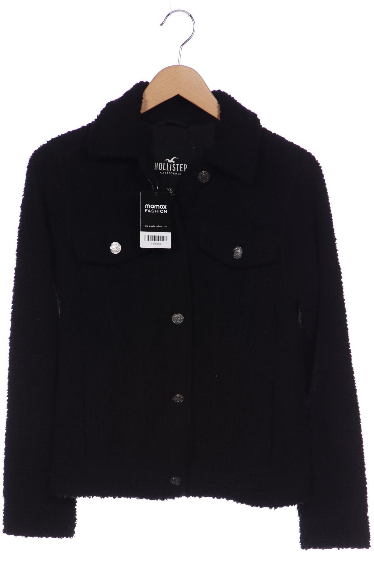 

Hollister Damen Jacke, schwarz
