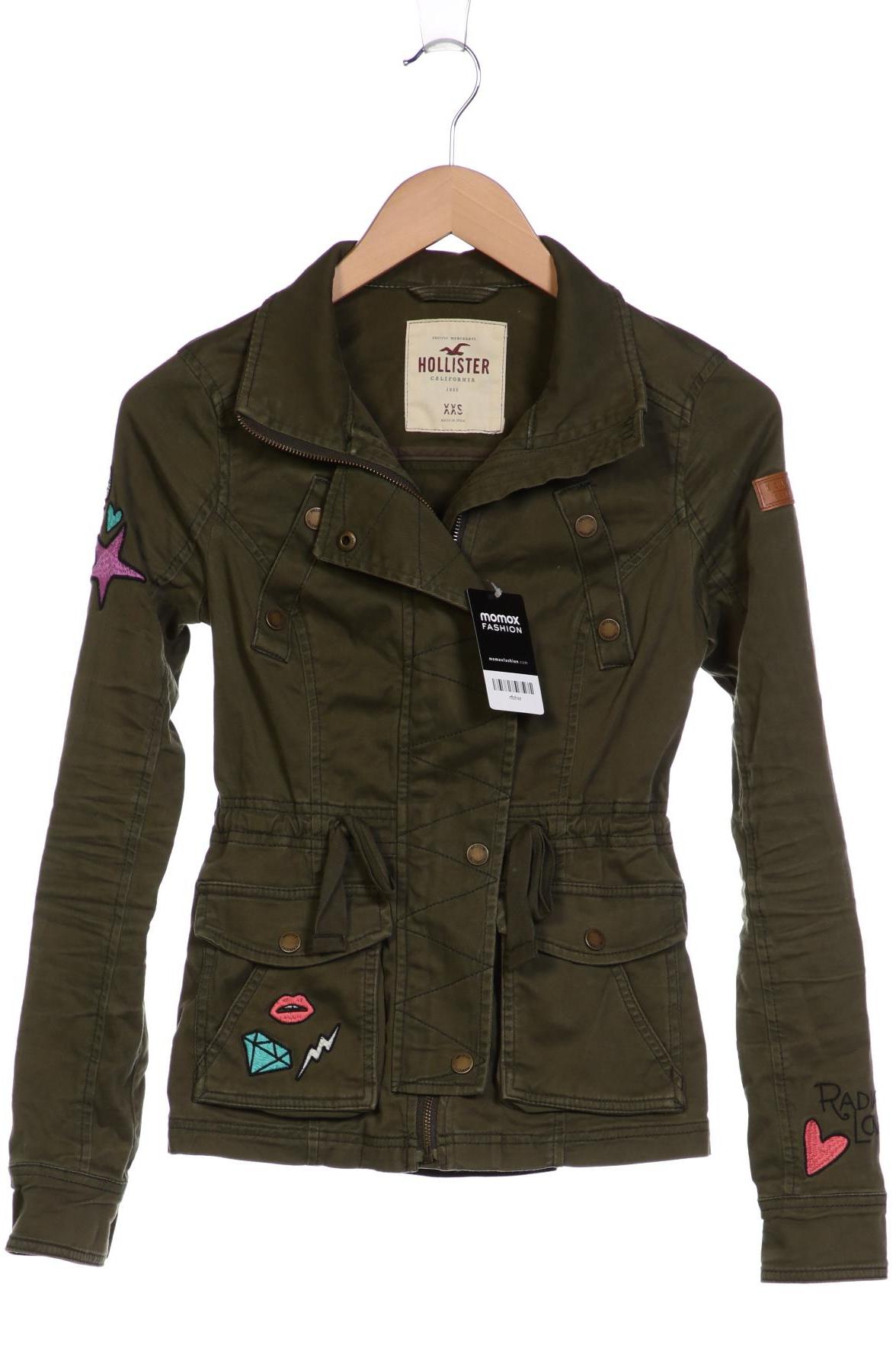 

Hollister Damen Jacke, grün, Gr. 32