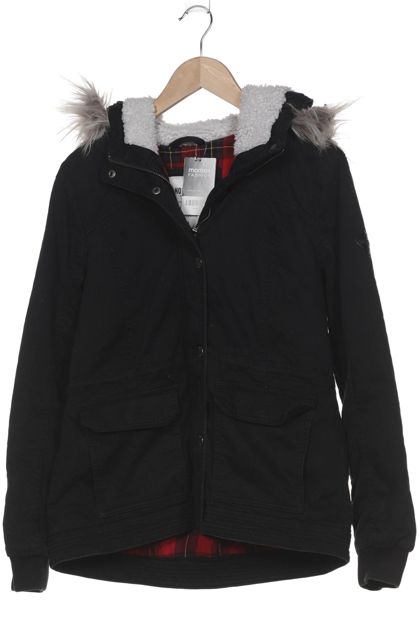 

Hollister Damen Jacke, schwarz, Gr. 42