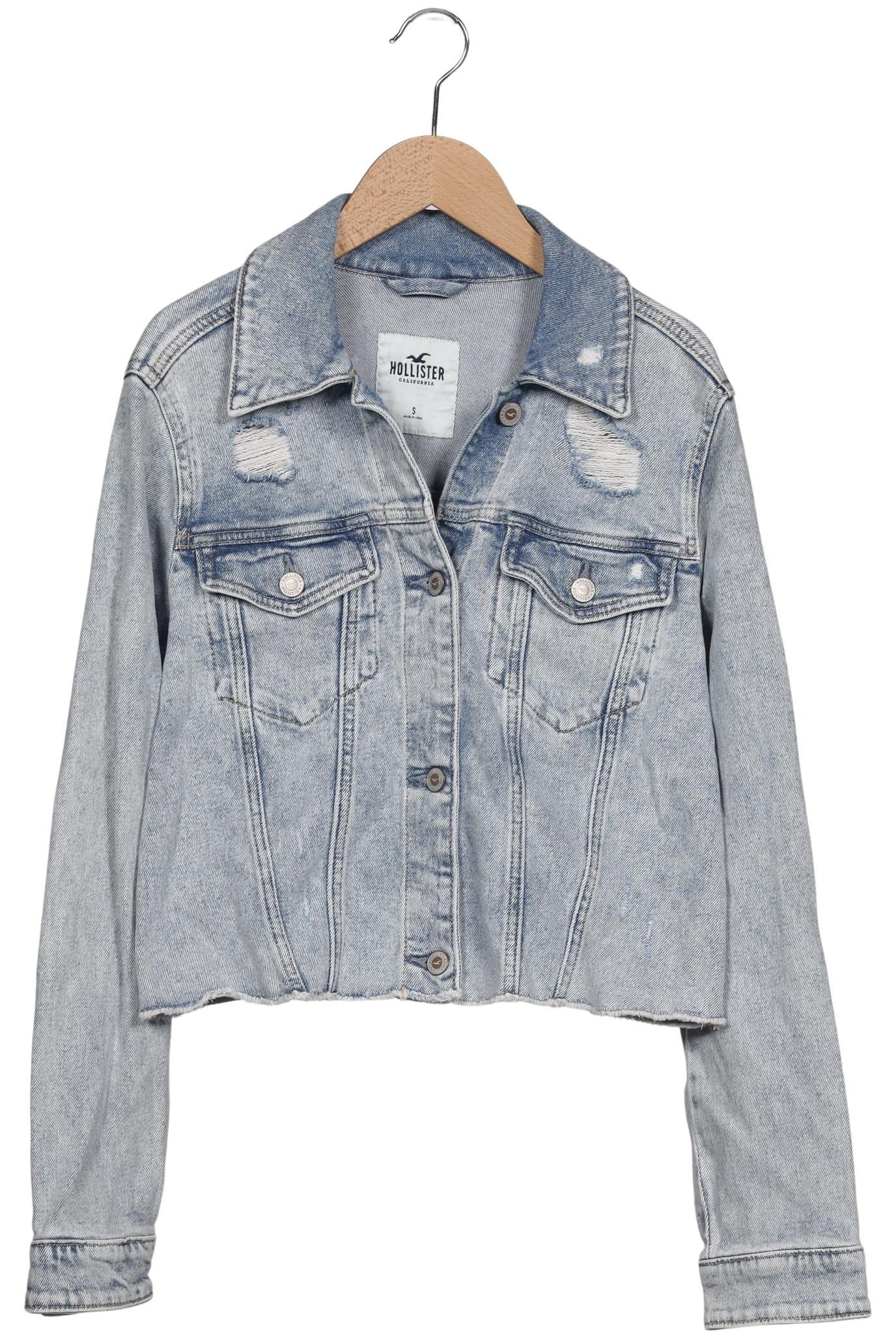 

Hollister Damen Jacke, hellblau, Gr. 36